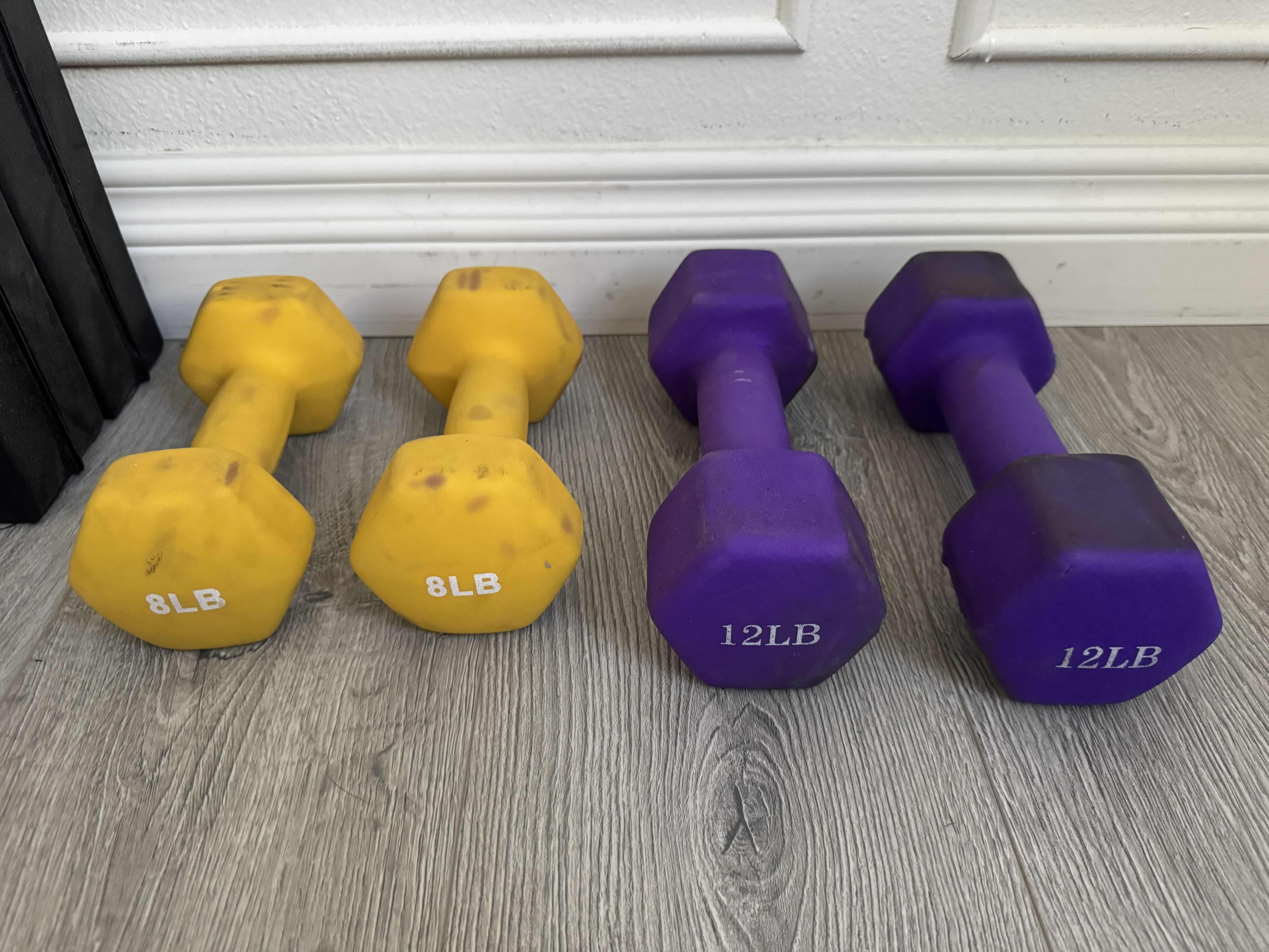 Photo 1 of WORK OUT EQUIPMENT, HAND WEIGHTS
