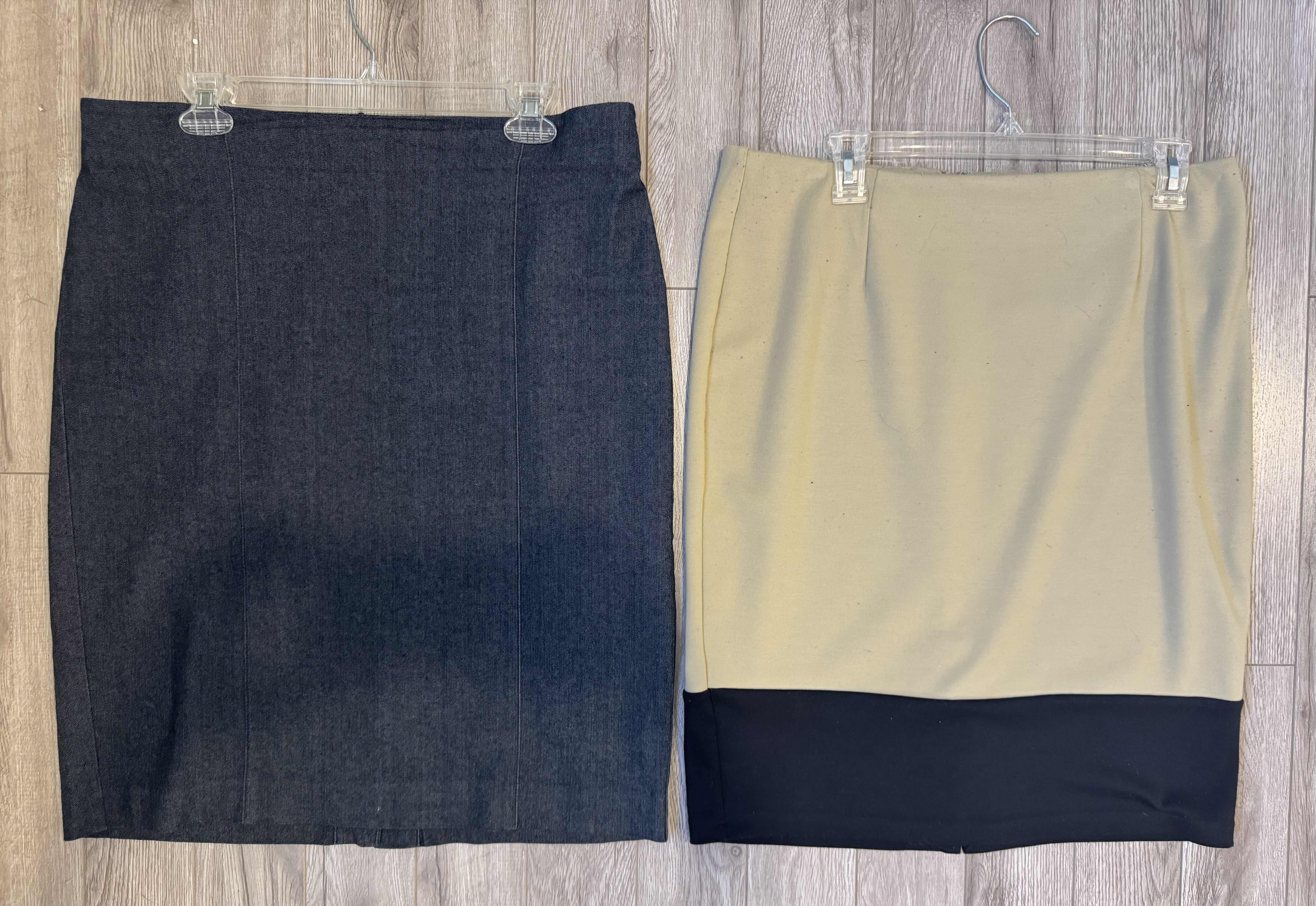 Photo 1 of 6-WOMEN'S SHORTS, 2-WOMEN'S SKIRTS (SIZE 12 & L)