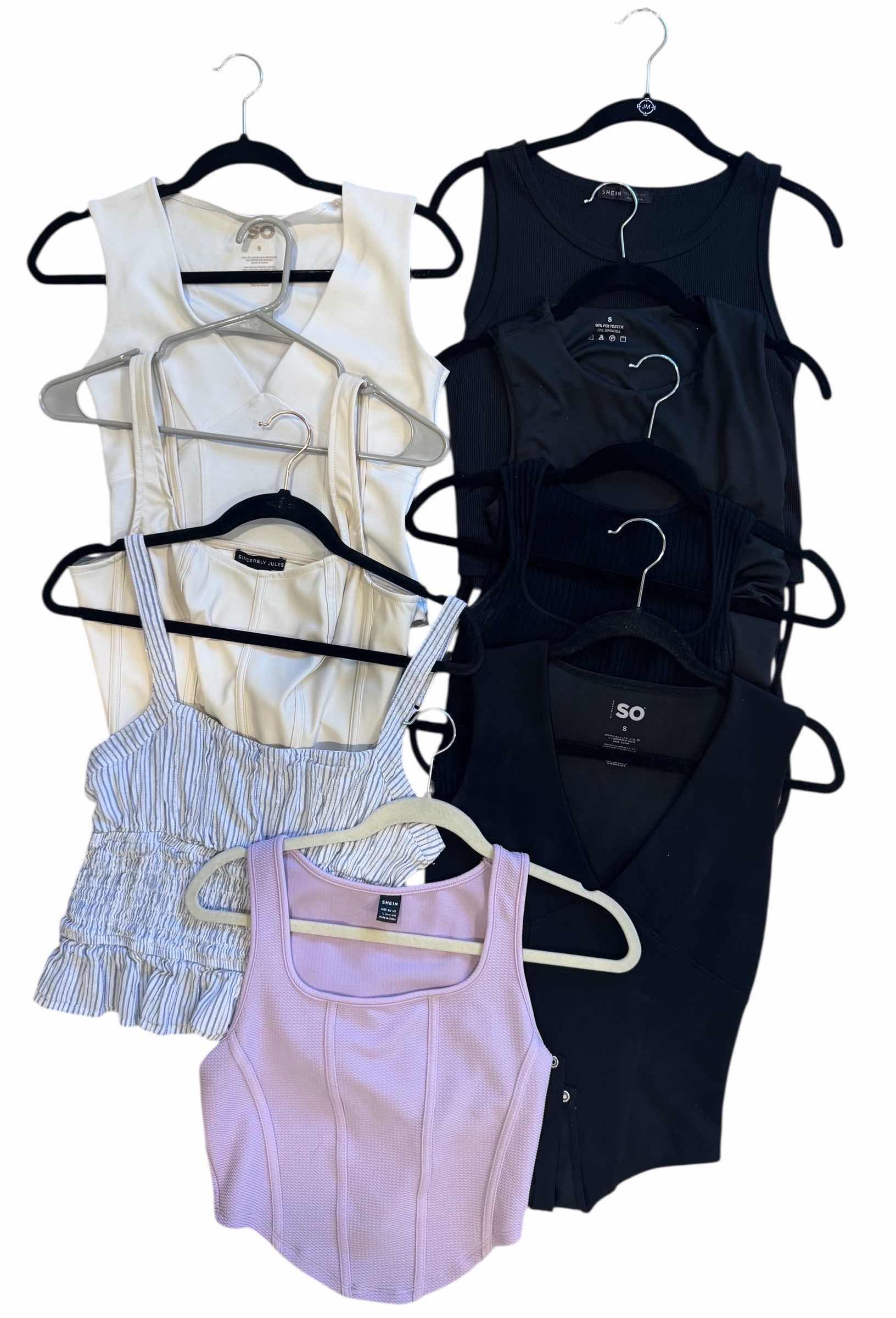 Photo 1 of 8-WOMEN'S SLEEVELESS TOPS (SIZES S/M)