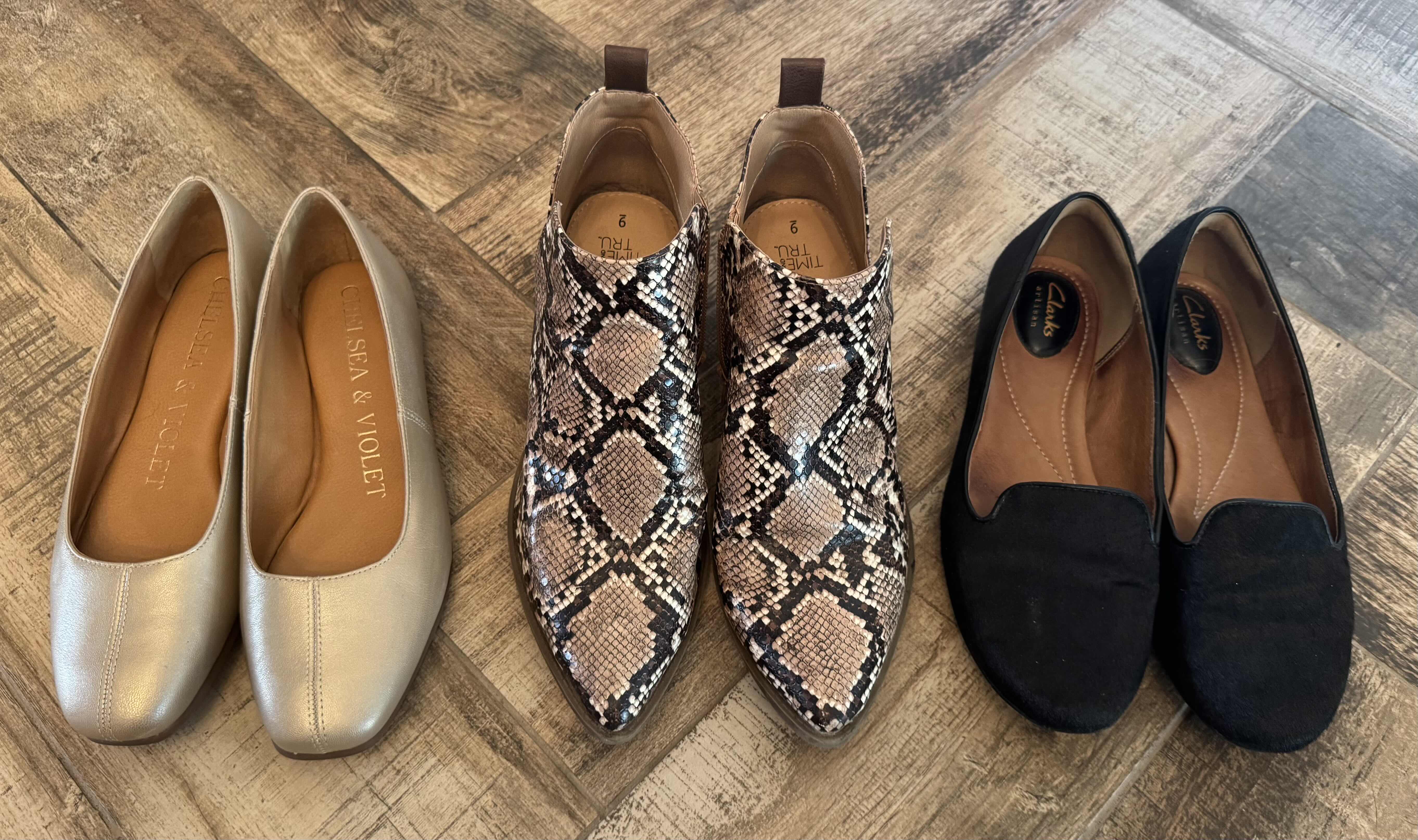 Photo 1 of 3 PAIRS-WOMEN'S SHOES/BOOTS (SIZE 9)