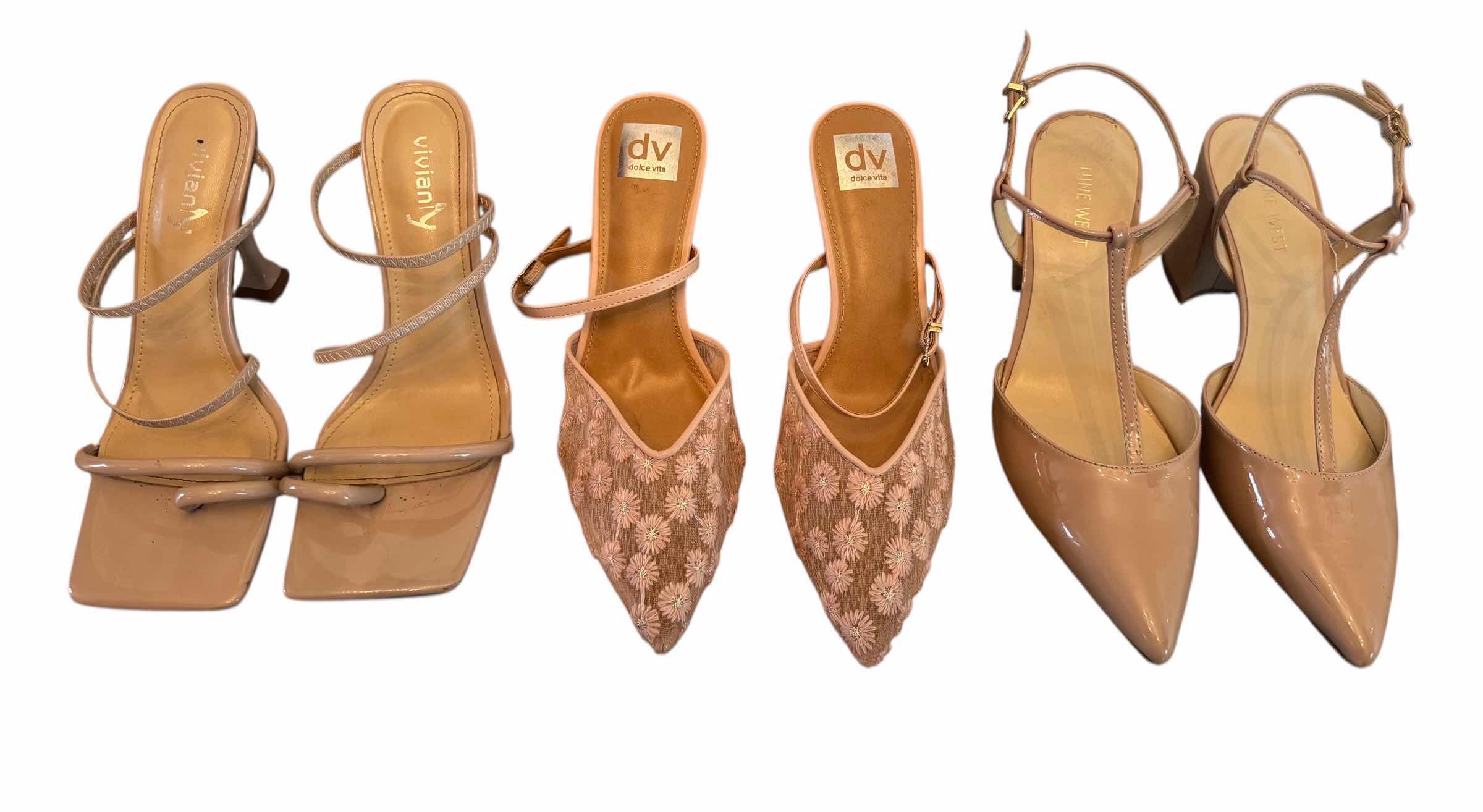 Photo 1 of 3 PAIRS-WOMEN'S DRESS SHOES (SIZE 9)