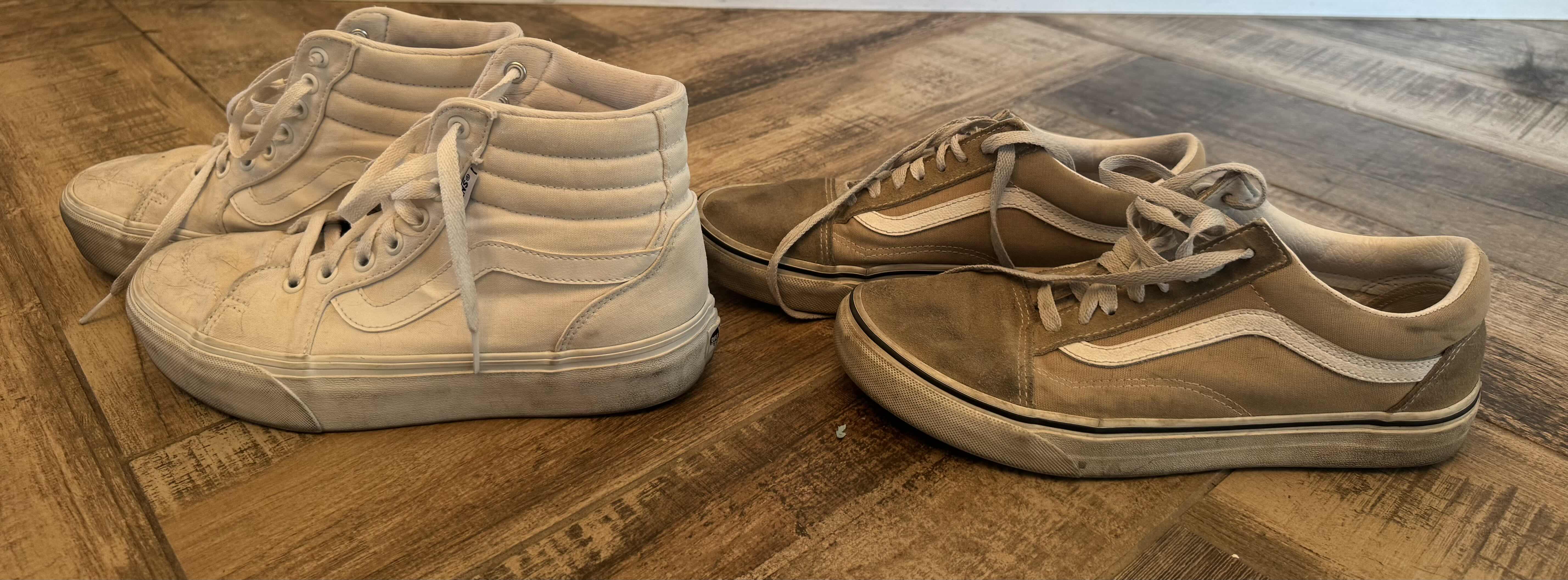 Photo 1 of 6 PAIRS-WOMEN'S VANS & ATHLETIC SHOES (SIZE 9)