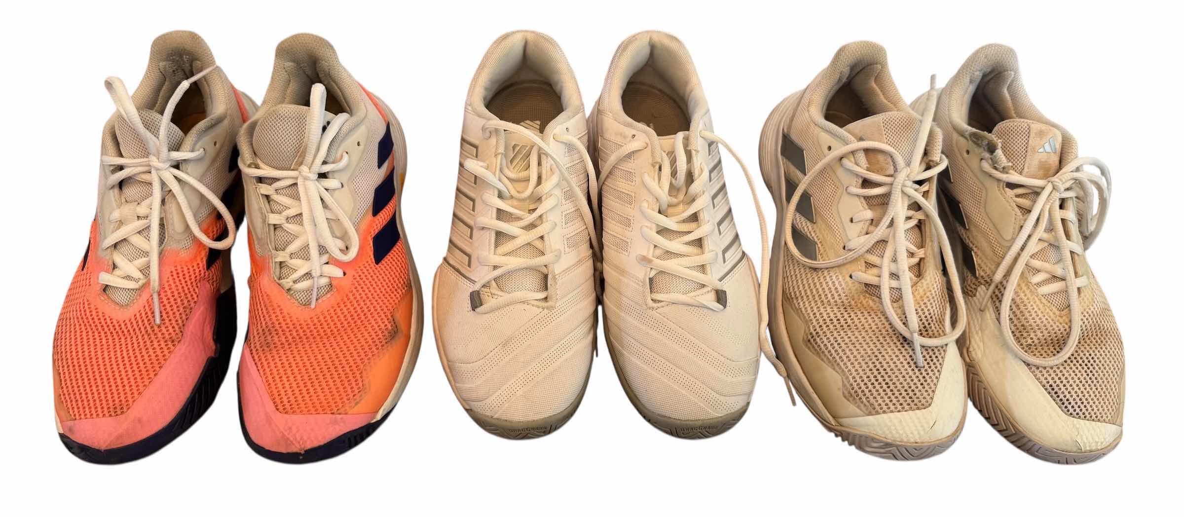 Photo 1 of 3 PAIRS-WOMEN'S RUNNING SHOES- ADIDAS,K-SWISS (SIZE 9)