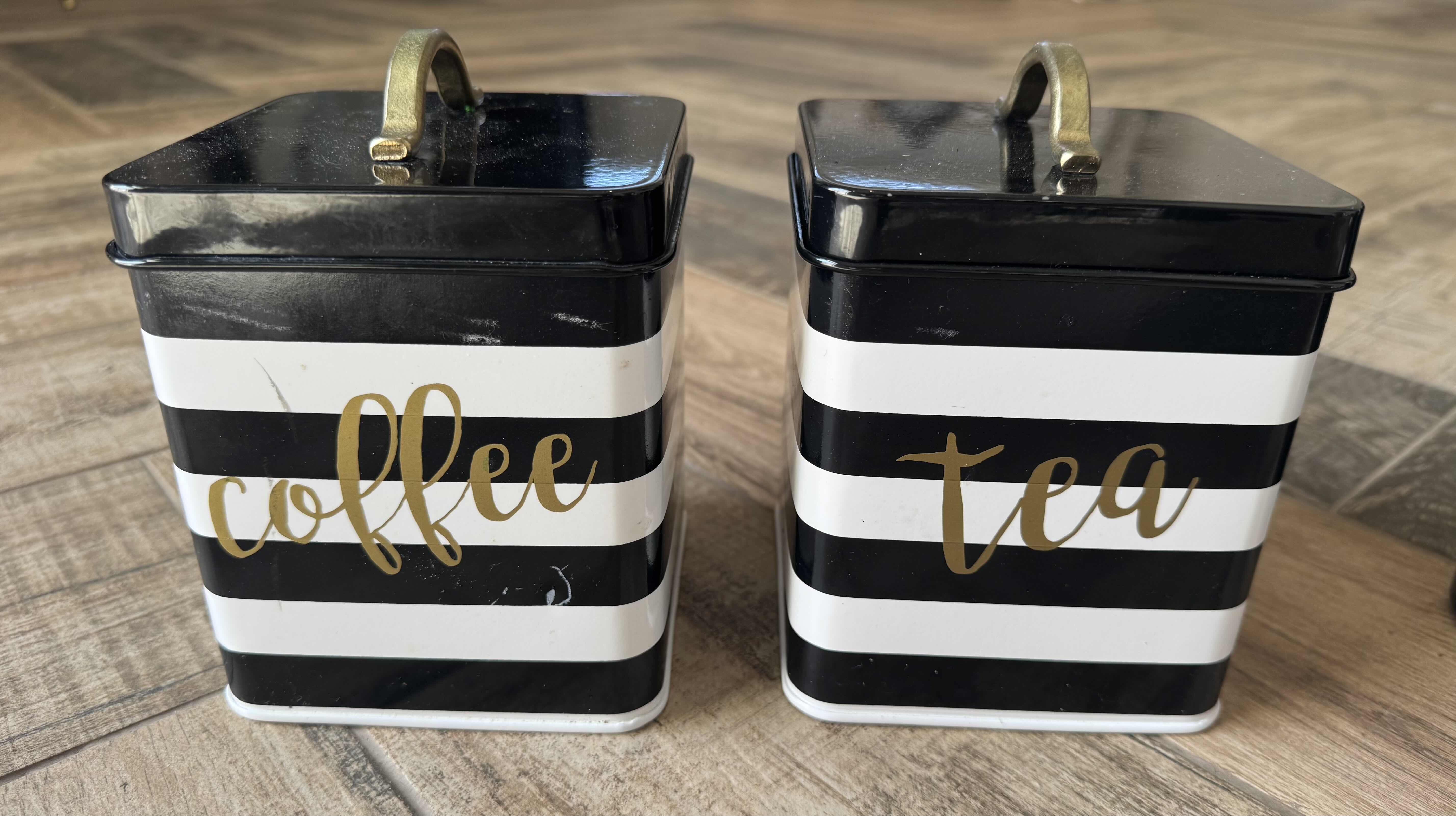 Photo 1 of 5-KITCHEN CANISTERS,GRINDER, BASKET & MUG