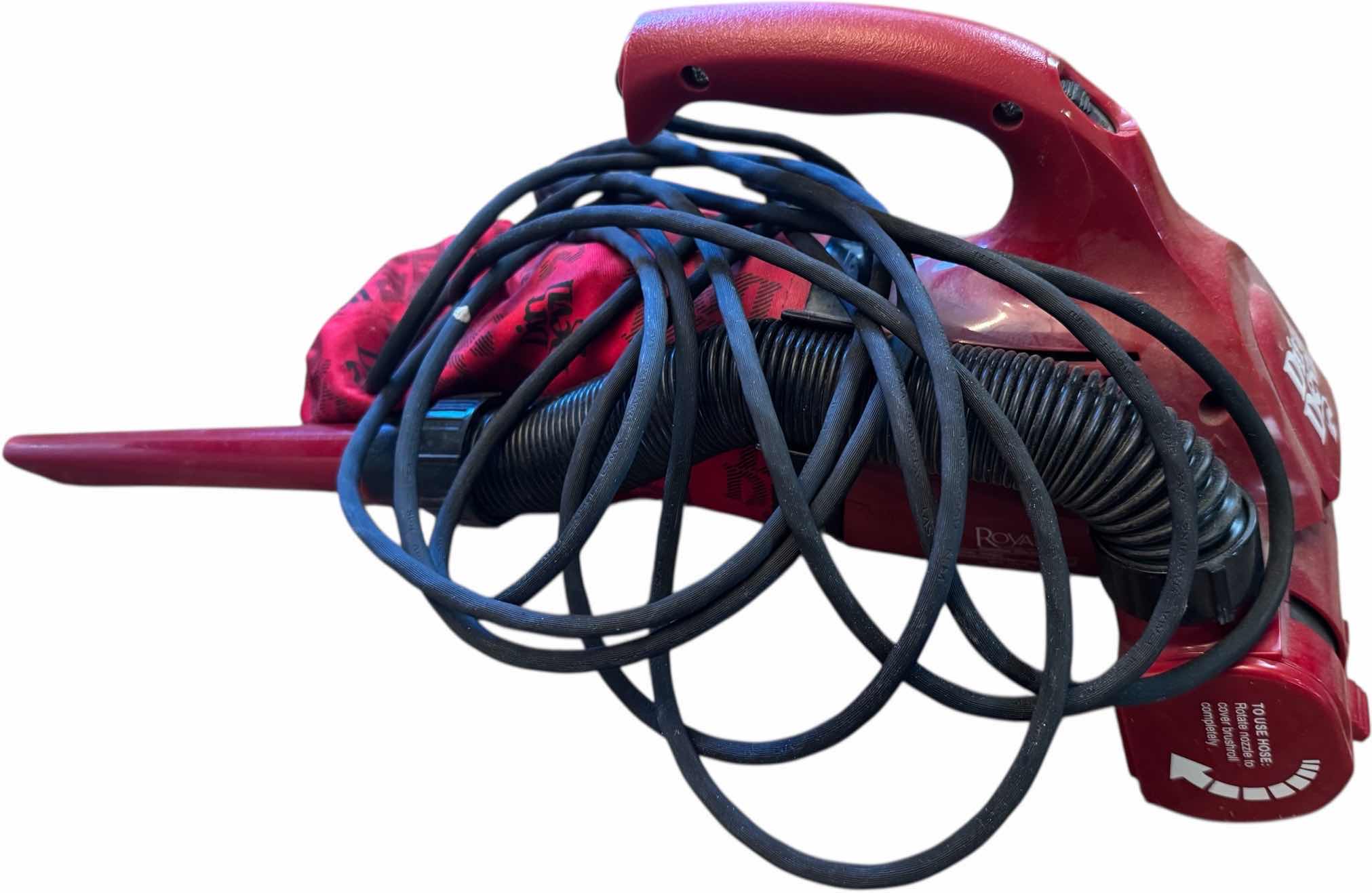 Photo 1 of VINTAGE DIRT DEVIL HANDHELD VACUUM, PLAYMATE IGLOO COOLER

