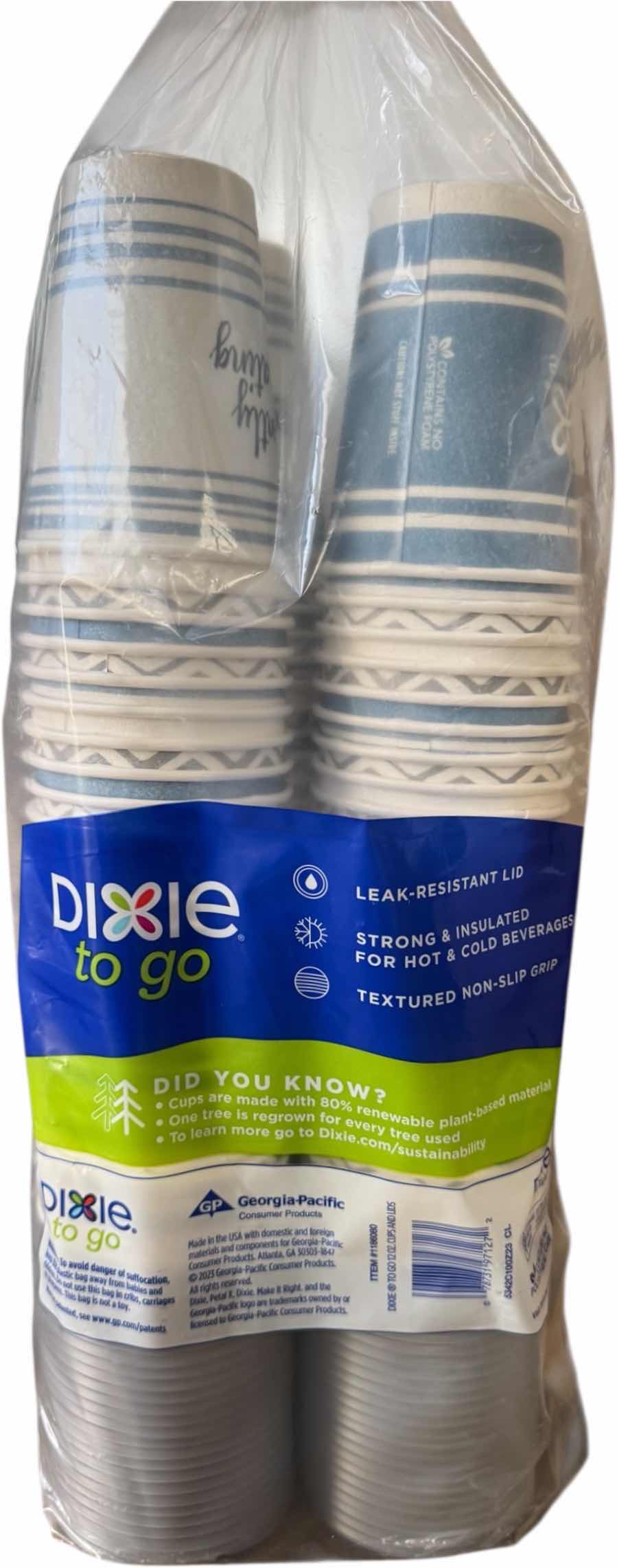 Photo 1 of NEW KIRKLAND & DIXIE DISPOSABLES CUPS