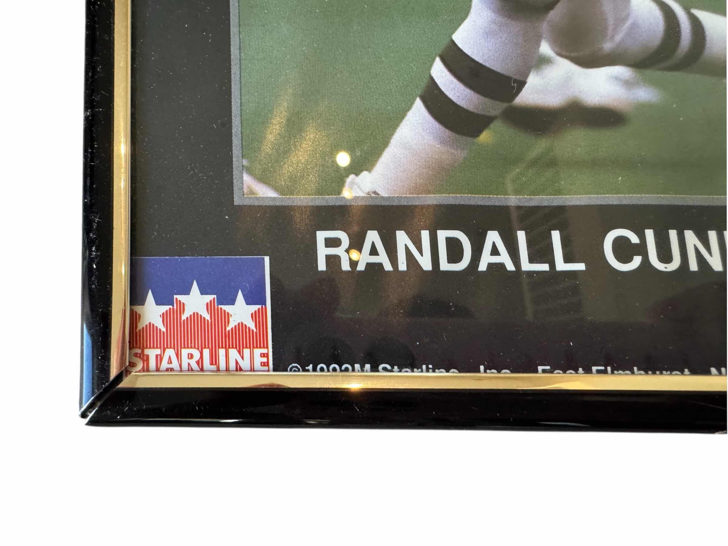 Photo 1 of FRAMED 1992 PHILADELPHIA EAGLES POSTER BY STARLINE 20" x 16"
