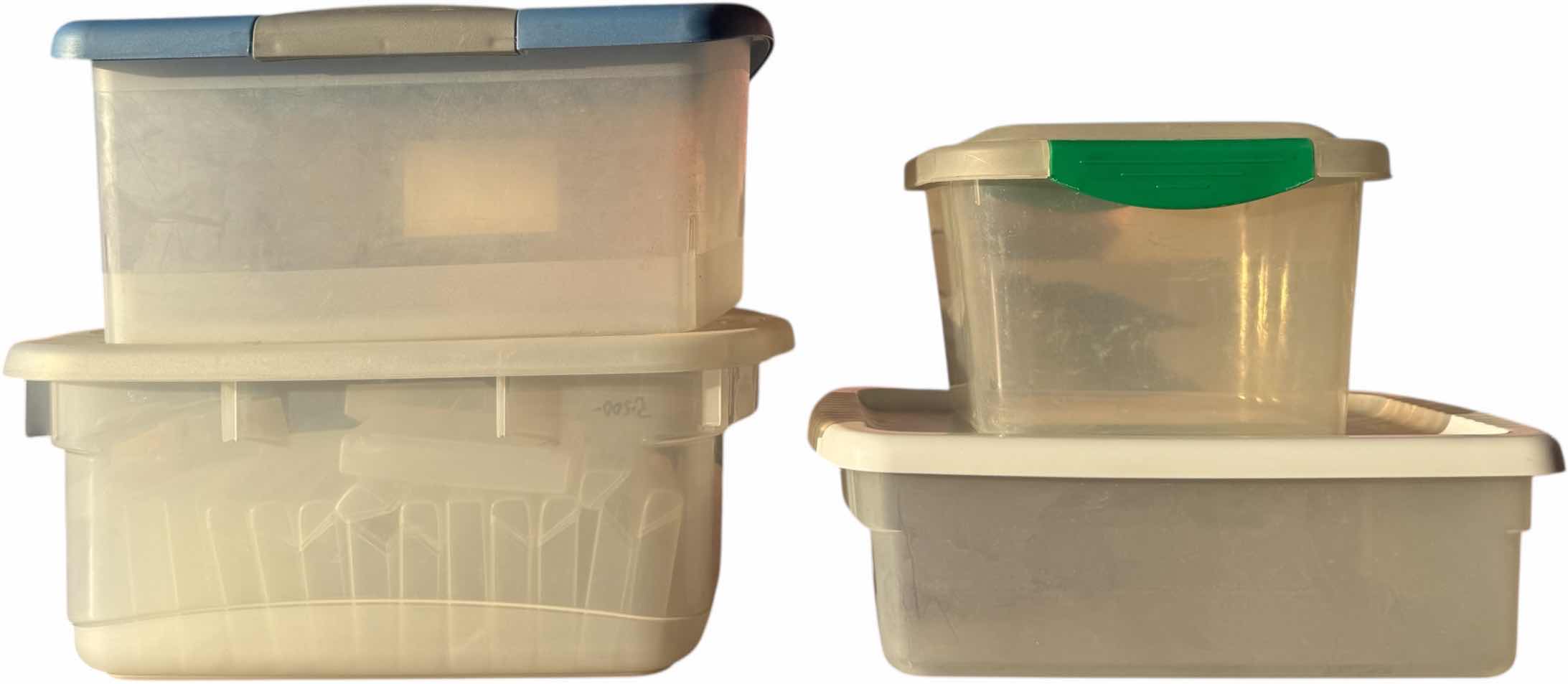 Photo 1 of FOOD STORAGE CONTAINERS-VARIOUS SIZES & SHAPES