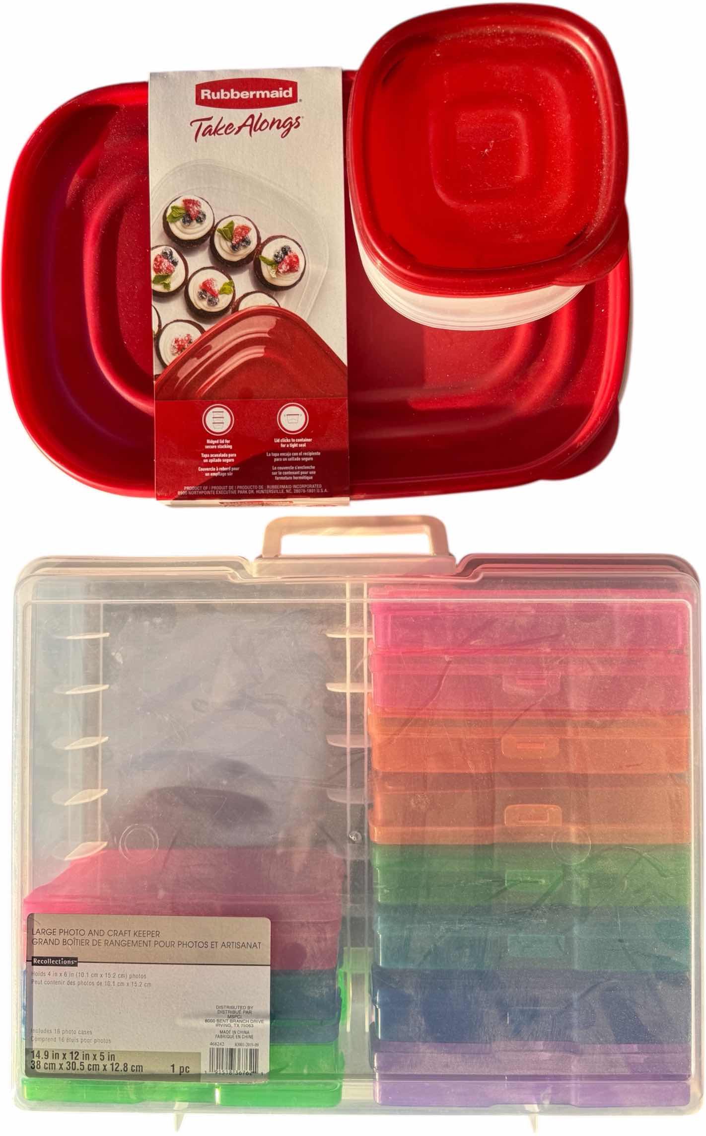 Photo 1 of FOOD STORAGE CONTAINERS-VARIOUS SIZES & SHAPES