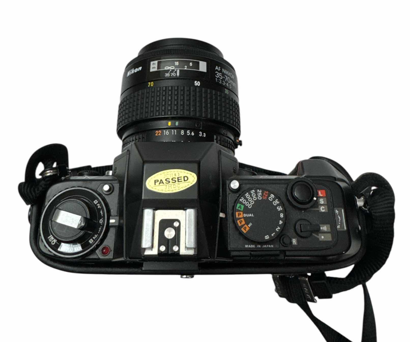 Photo 1 of NIKON N2020 FILM 35mm CAMERA W ACCESSORIES
