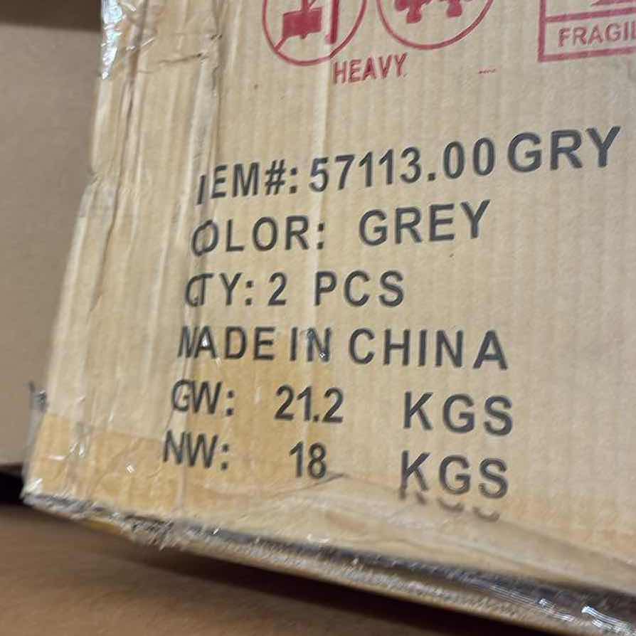 Photo 1 of 2 STACKABLE WICKER OUTDOOR BAR STOOLS GRAY