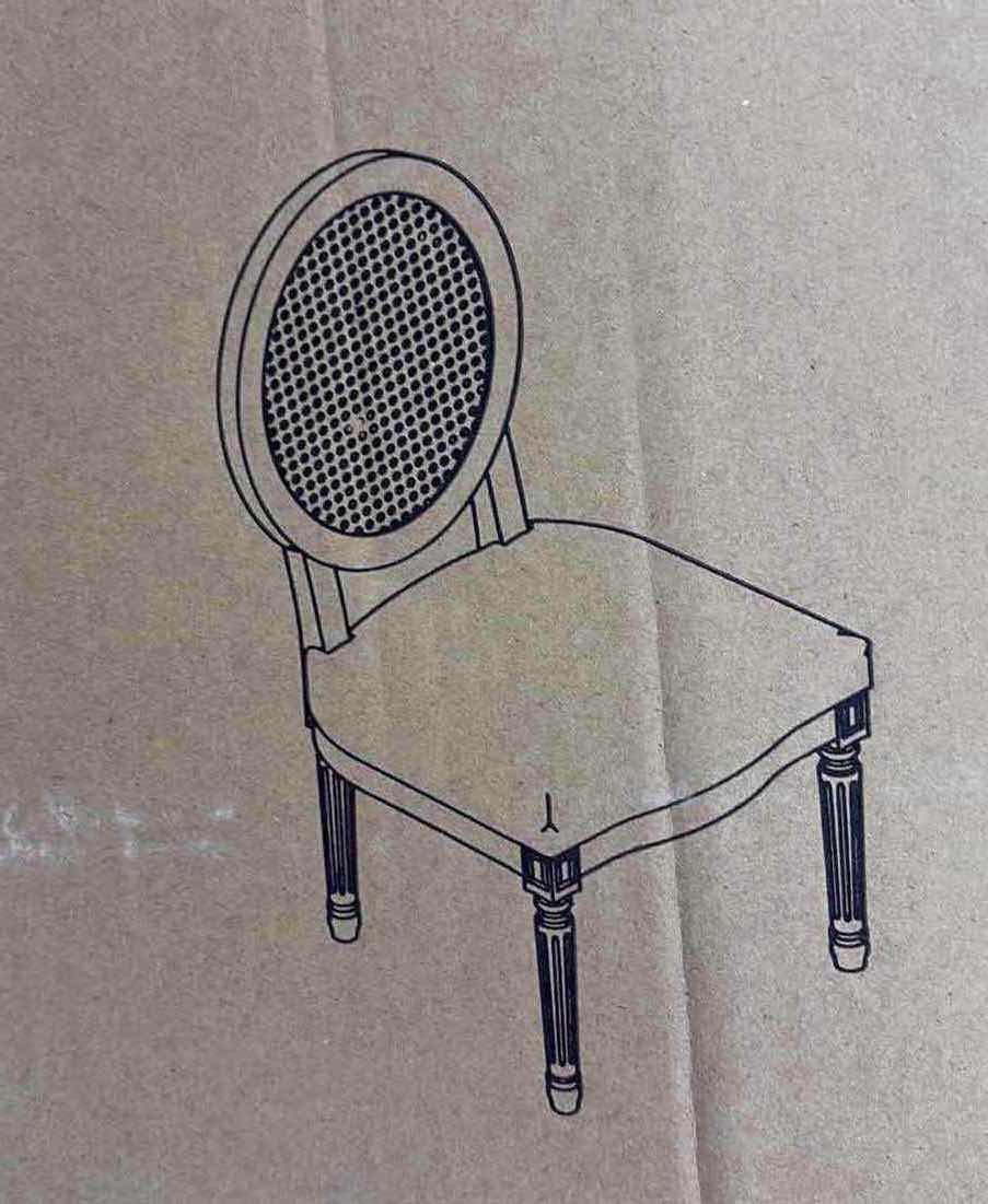 Photo 1 of FRENCH PROVINCIAL CHAIR GRAY