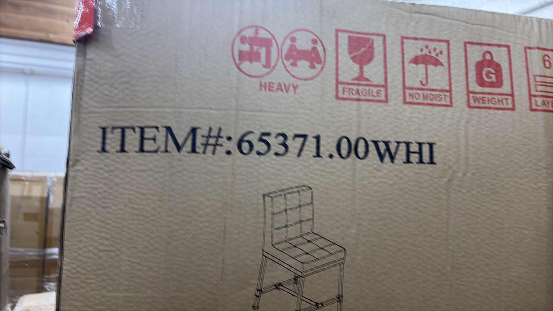 Photo 4 of 2-SAVANNAH INDUSTRIAL MODERN 24" COUNTER STOOL WITH FAUX LEATHER BACKING AND METAL PIPE BASE WHITE 