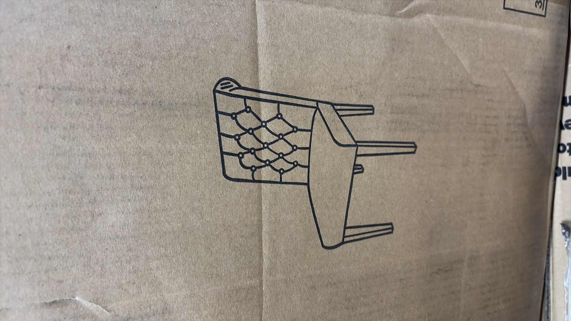 Photo 6 of 2-EMERSON CONTEMPORARY TUFTED ROLLTOP DINING CHAIRS