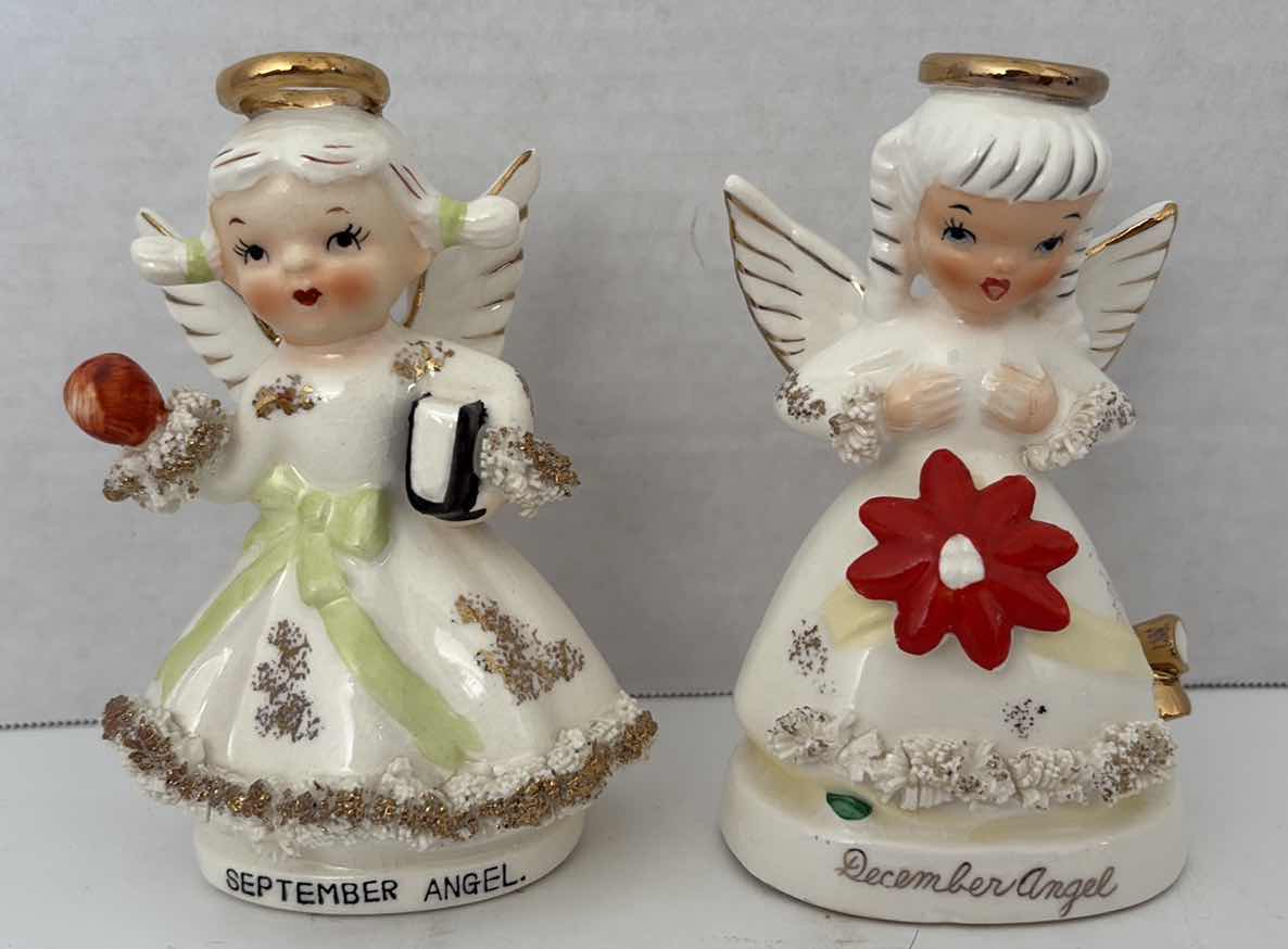Photo 1 of (4)PCS ANGELS OF THE YEAR FIGURINE