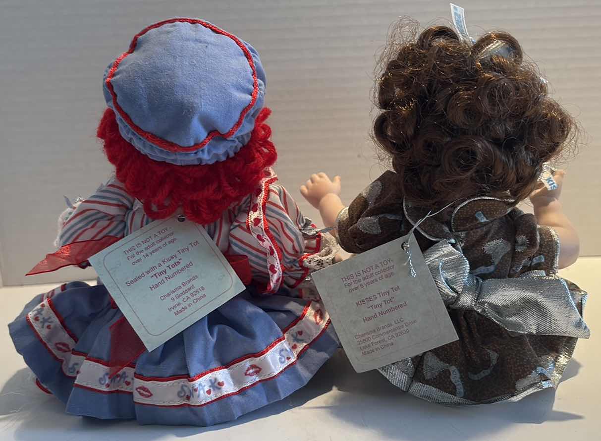 Photo 1 of (2)PCS MARIE OSMOND PORCELAIN DOLL H6.5”