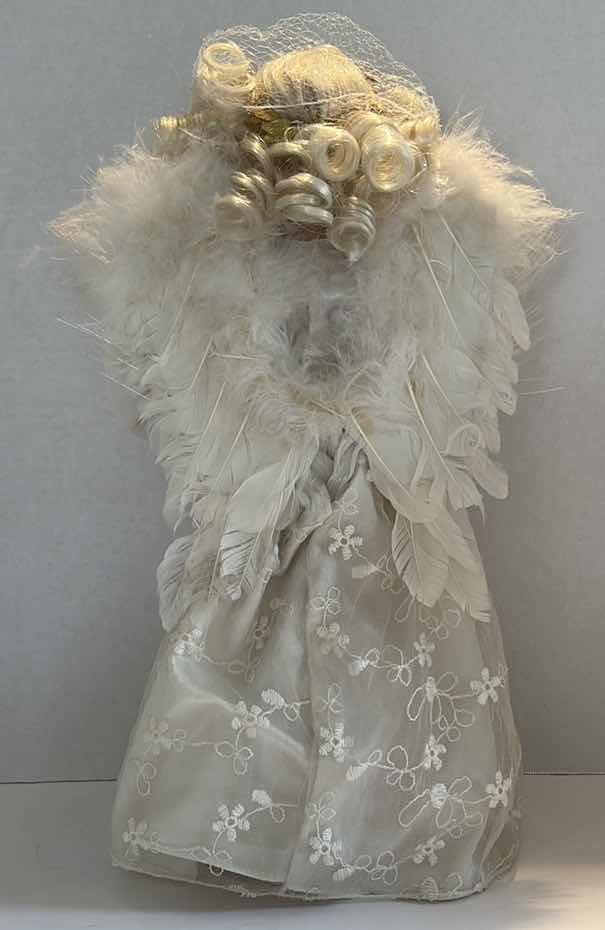 Photo 1 of ANGEL PORCELAIN TREE TOPPER H16”