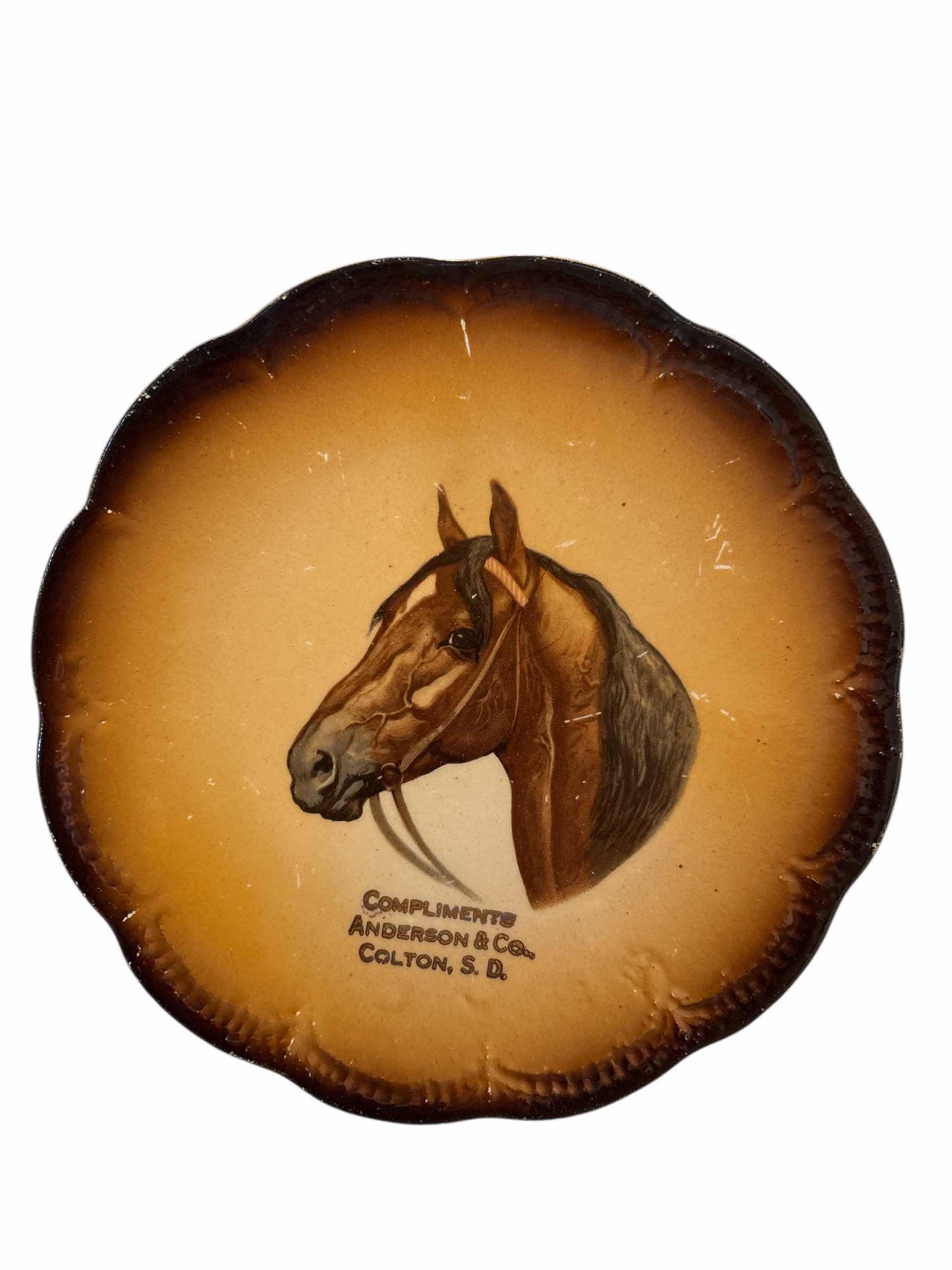 Photo 1 of DANBURY MINT COLLECTIBLE HORSE PLATE 6"