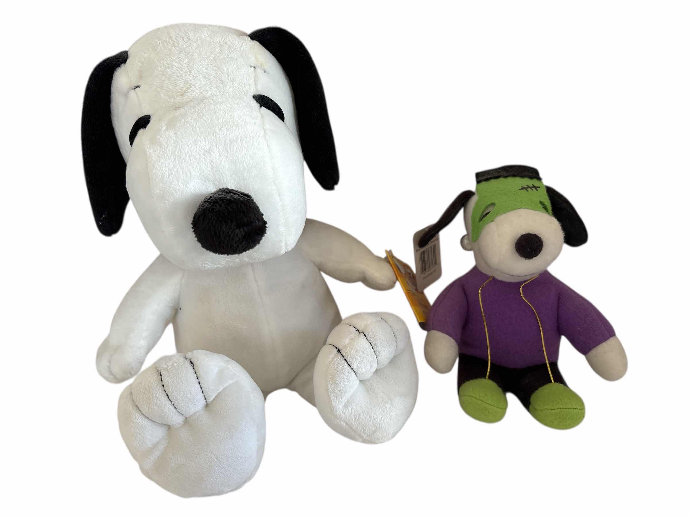 Photo 1 of (2)PCS SNOOPY PLUSH H10”