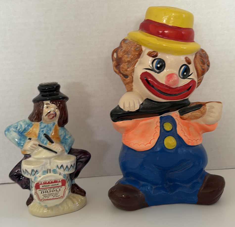 Photo 1 of (5)PCS CLOWN PORCELAIN FIGURINE H8”