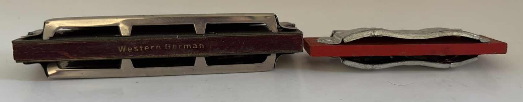 Photo 1 of (2)PCS VINTAGE HARMONICA'S