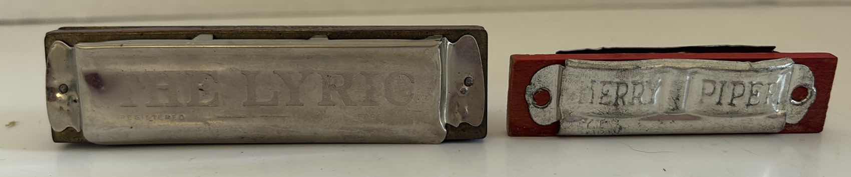 Photo 1 of (2)PCS VINTAGE HARMONICA'S