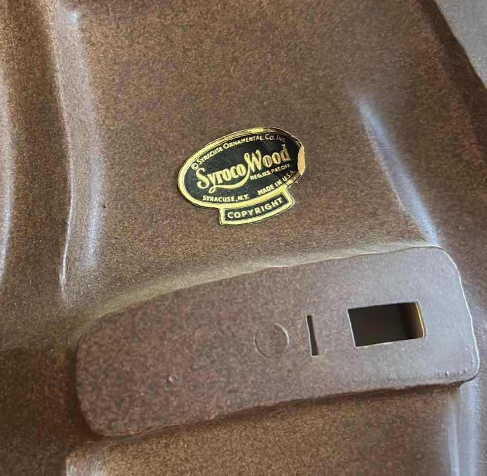 Photo 1 of (2)PCS SYRACUSE WOOD CO. ORNAMENTS