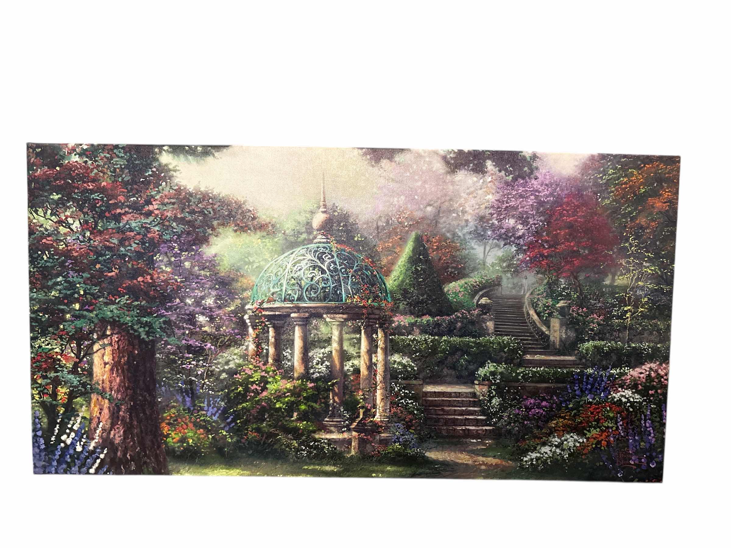 Photo 1 of (2)PCS RELIGIOUS CANVAS 31”X16”