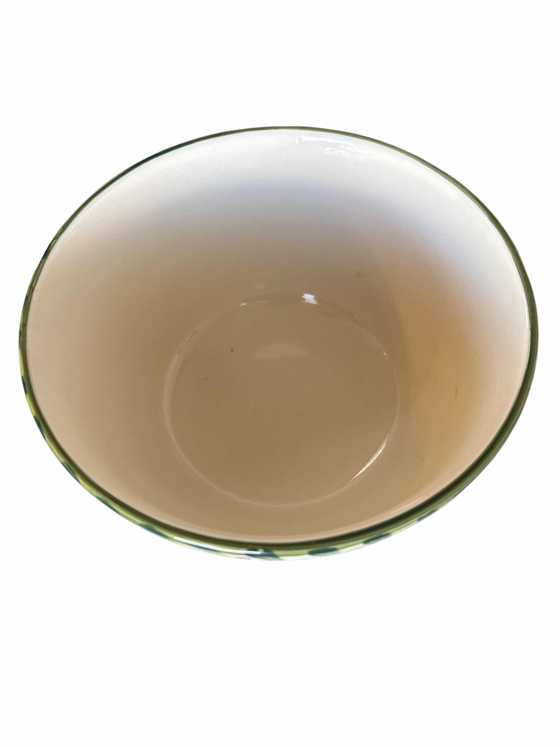 Photo 1 of (2)PCS DECORATIVE FRUIT BOWLS 7”