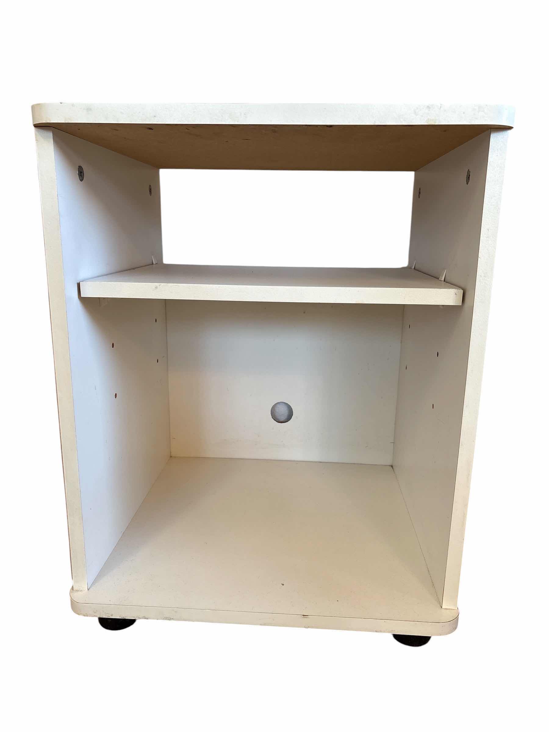 Photo 1 of WHITE LAMINATE SHELF 17”X15.5H22”