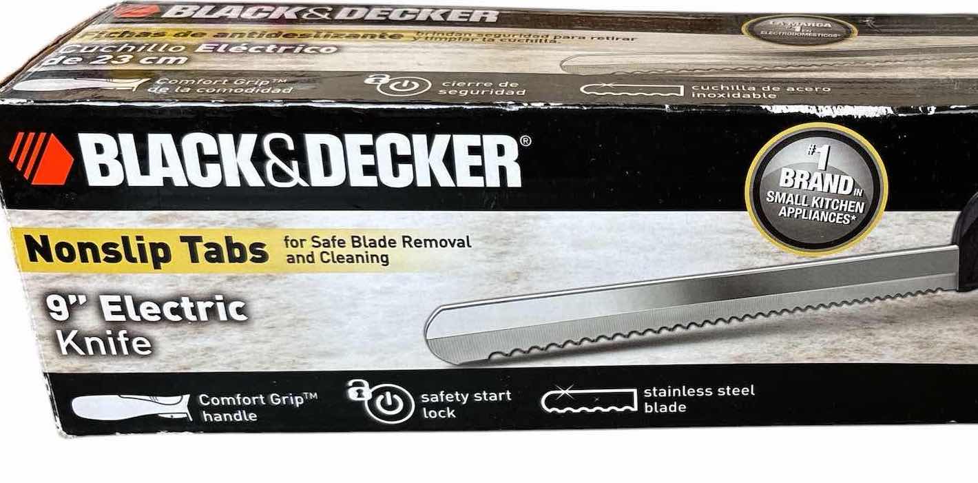Photo 1 of NIB BLACK & DECKER ELECTRIC KNIFE 9” $34