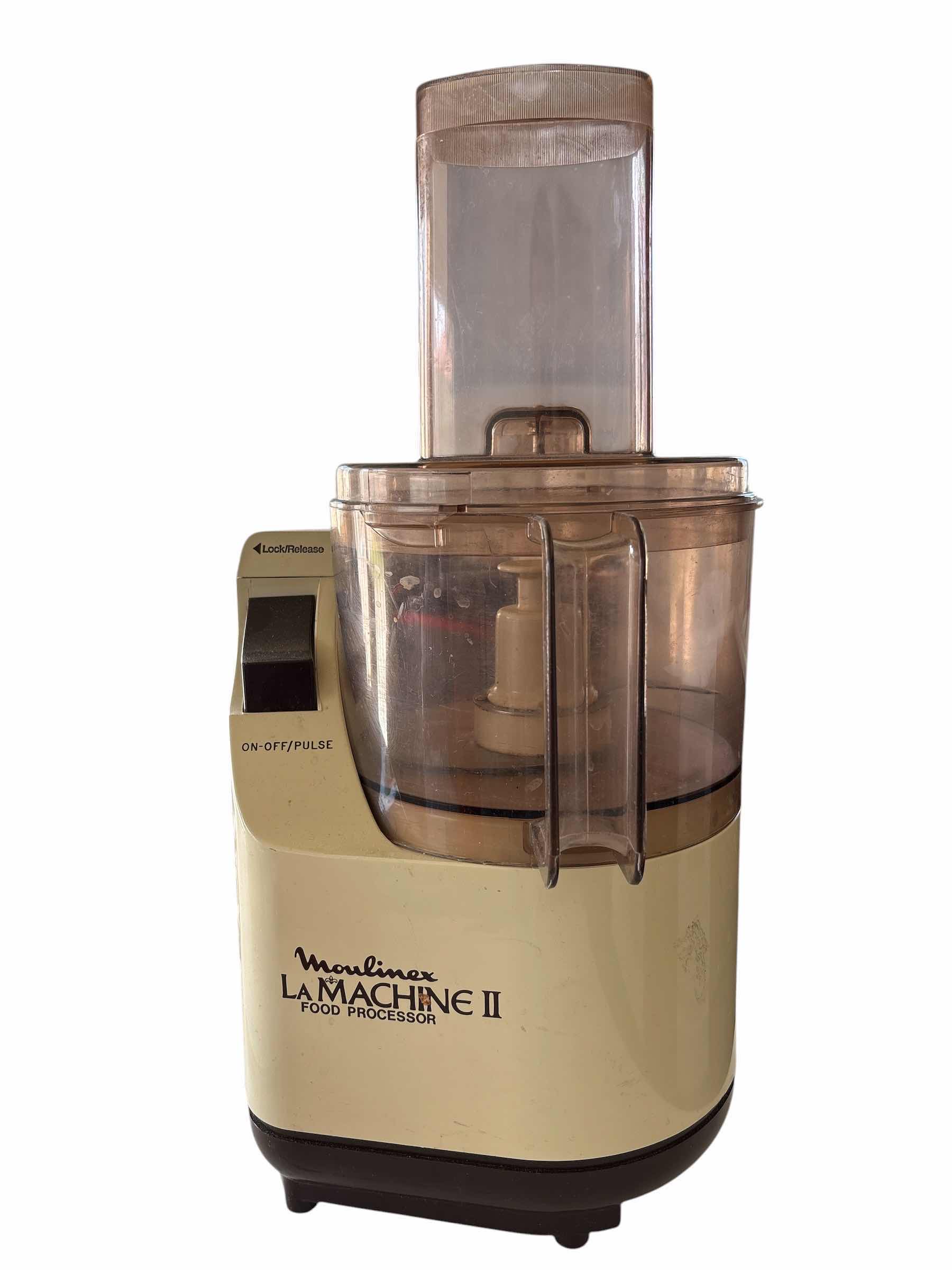 Photo 1 of VINTAGE LA MACHINE II FOOD PROCESSOR