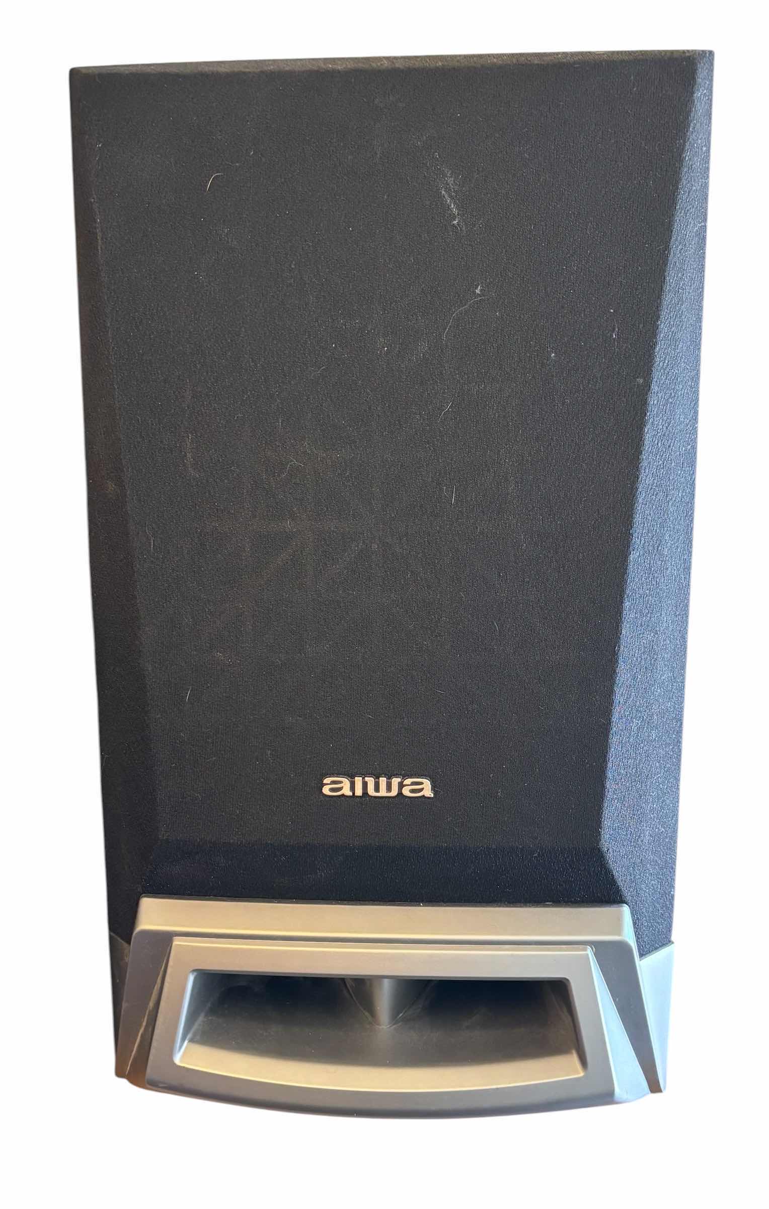 Photo 1 of VINTAGE AIWA BOOKSHELF SPEAKERS (2)