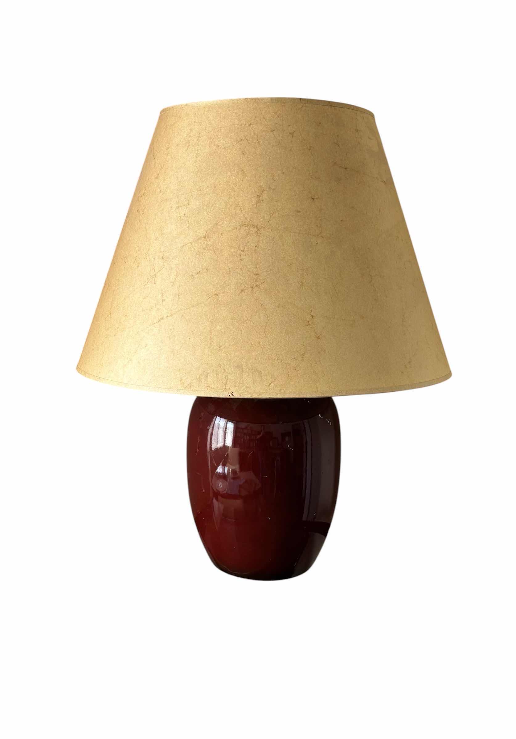 Photo 1 of VINTAGE TABLE LAMP 27”H