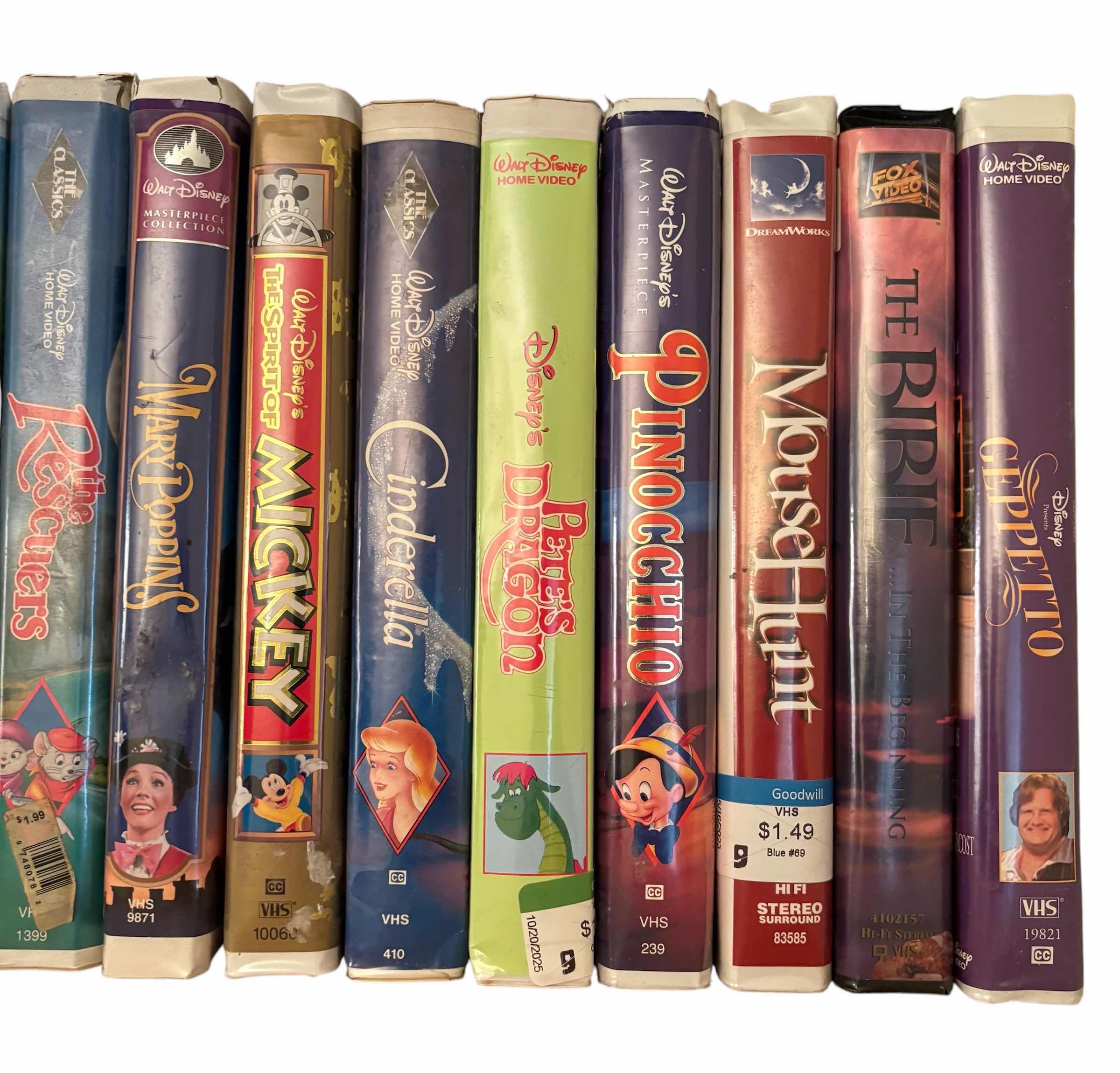 Photo 1 of COLLECTIBLE VHS: DISNEY, WARNER BROS