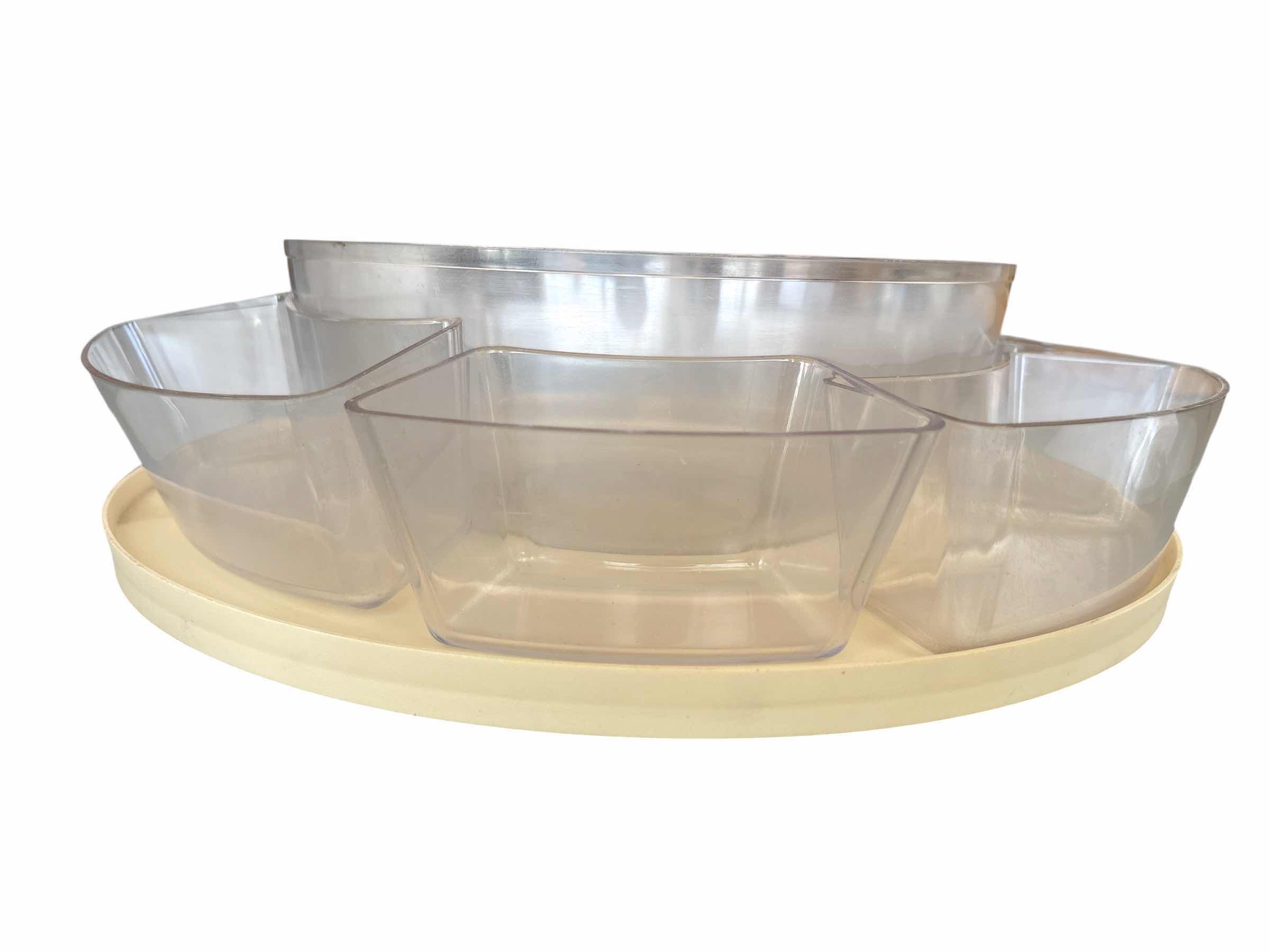 Photo 1 of THERMO SERV LAZY DIVIDED ROTATING SERVING TRAY