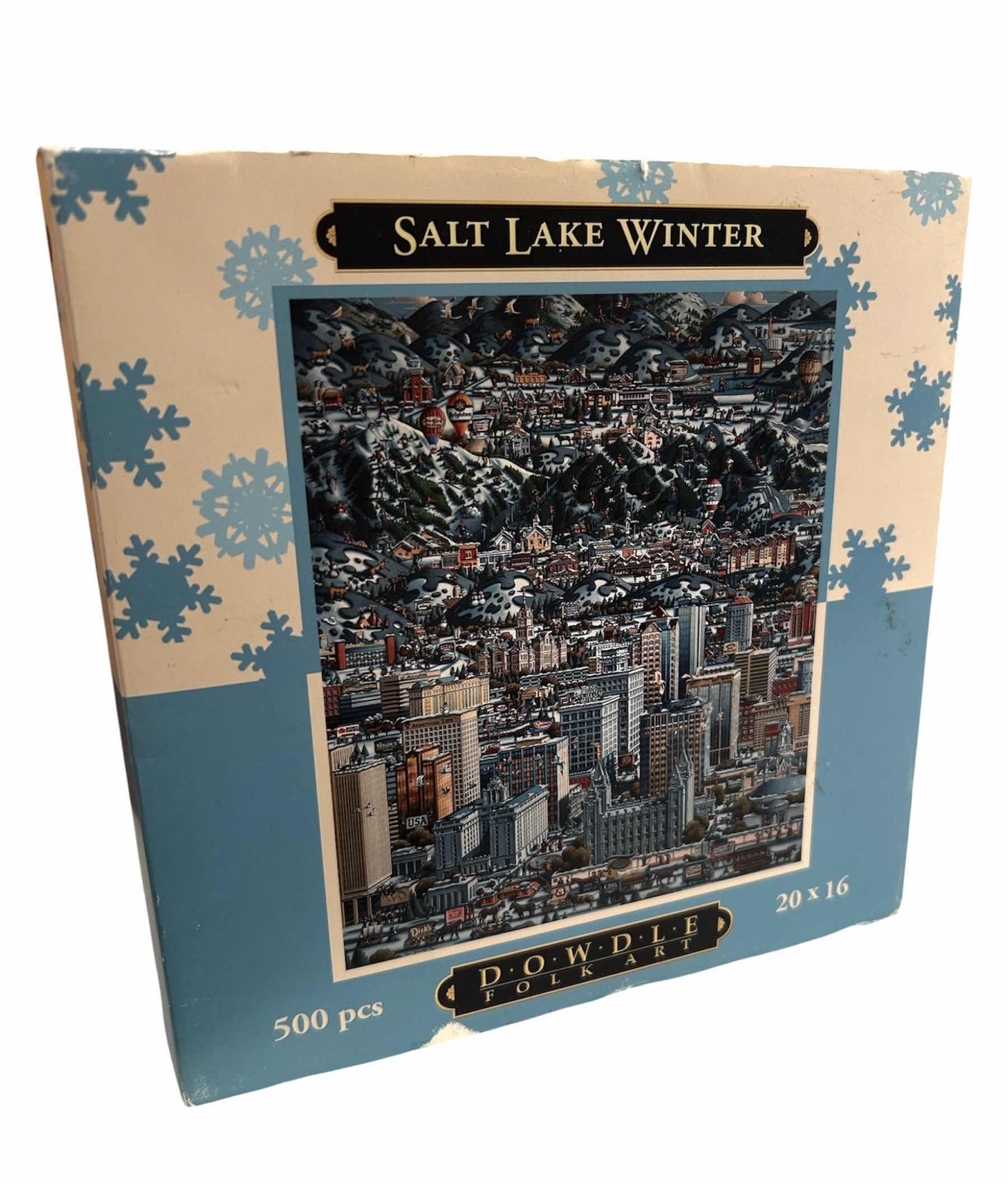 Photo 1 of 3 PUZZLES ABOUT WINTER BY ERIC DOWDLE