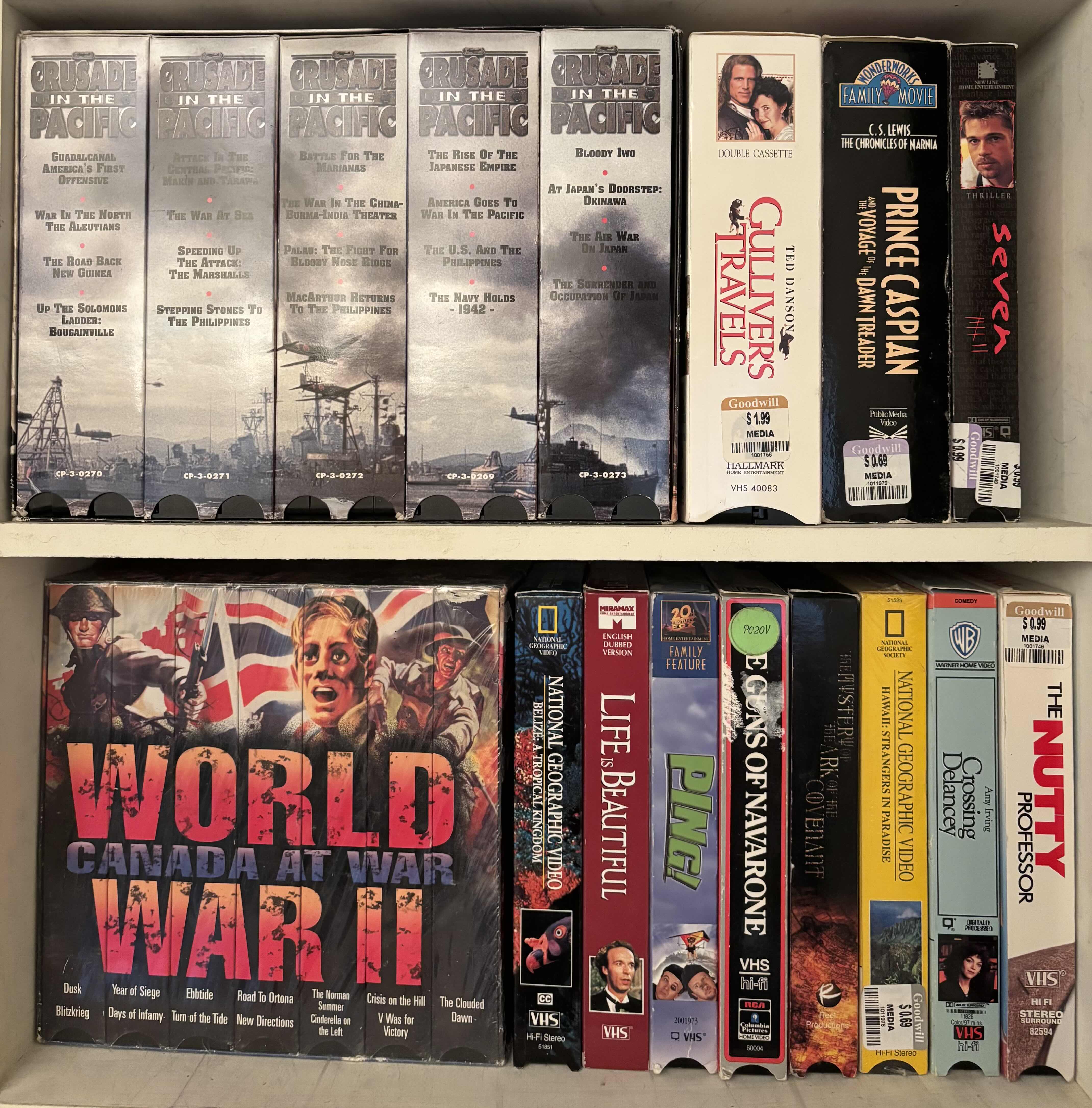 Photo 1 of COLLECTORS SET OF VHS TAPES