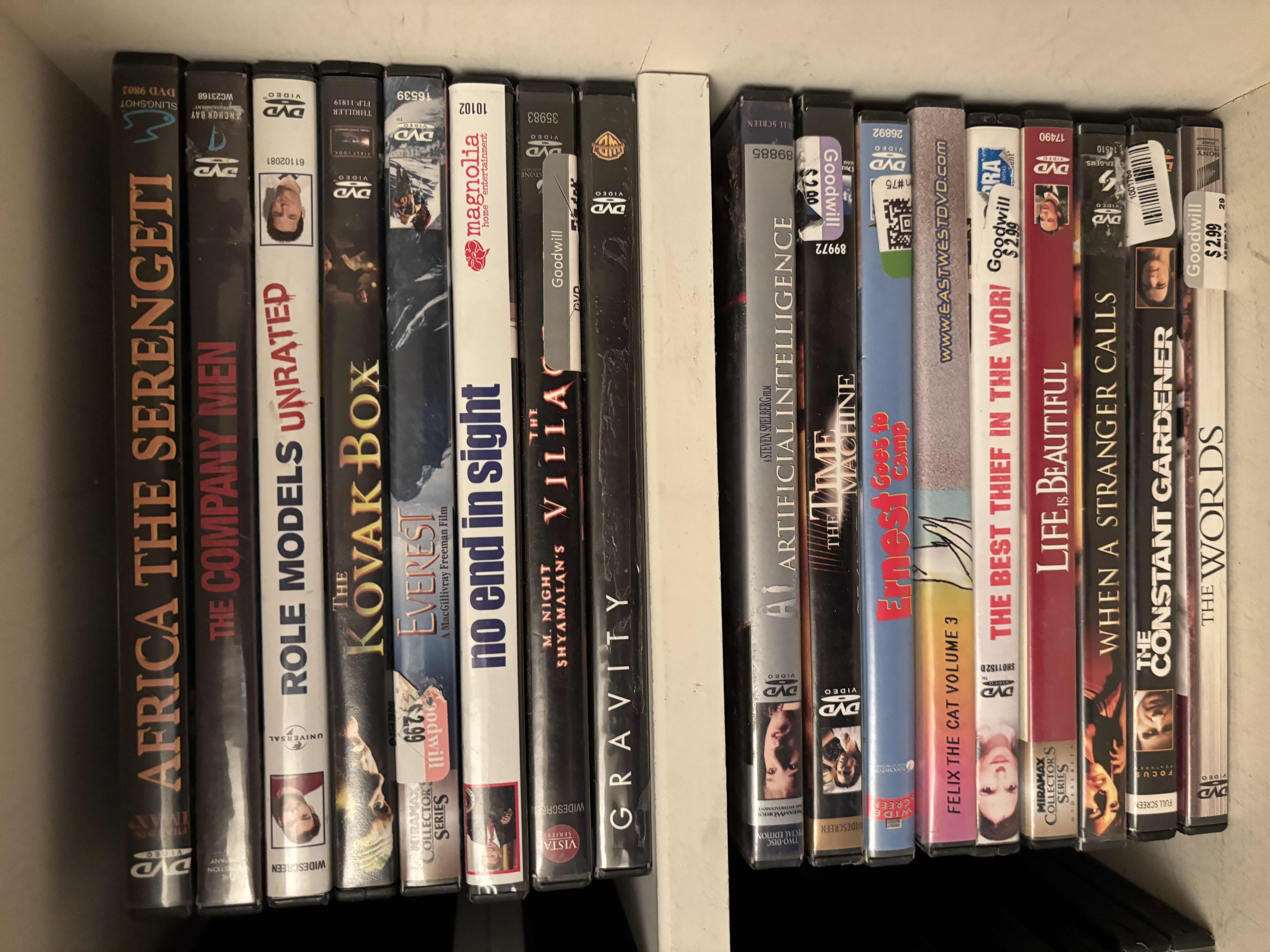 Photo 1 of COLLECTION OF DVDS