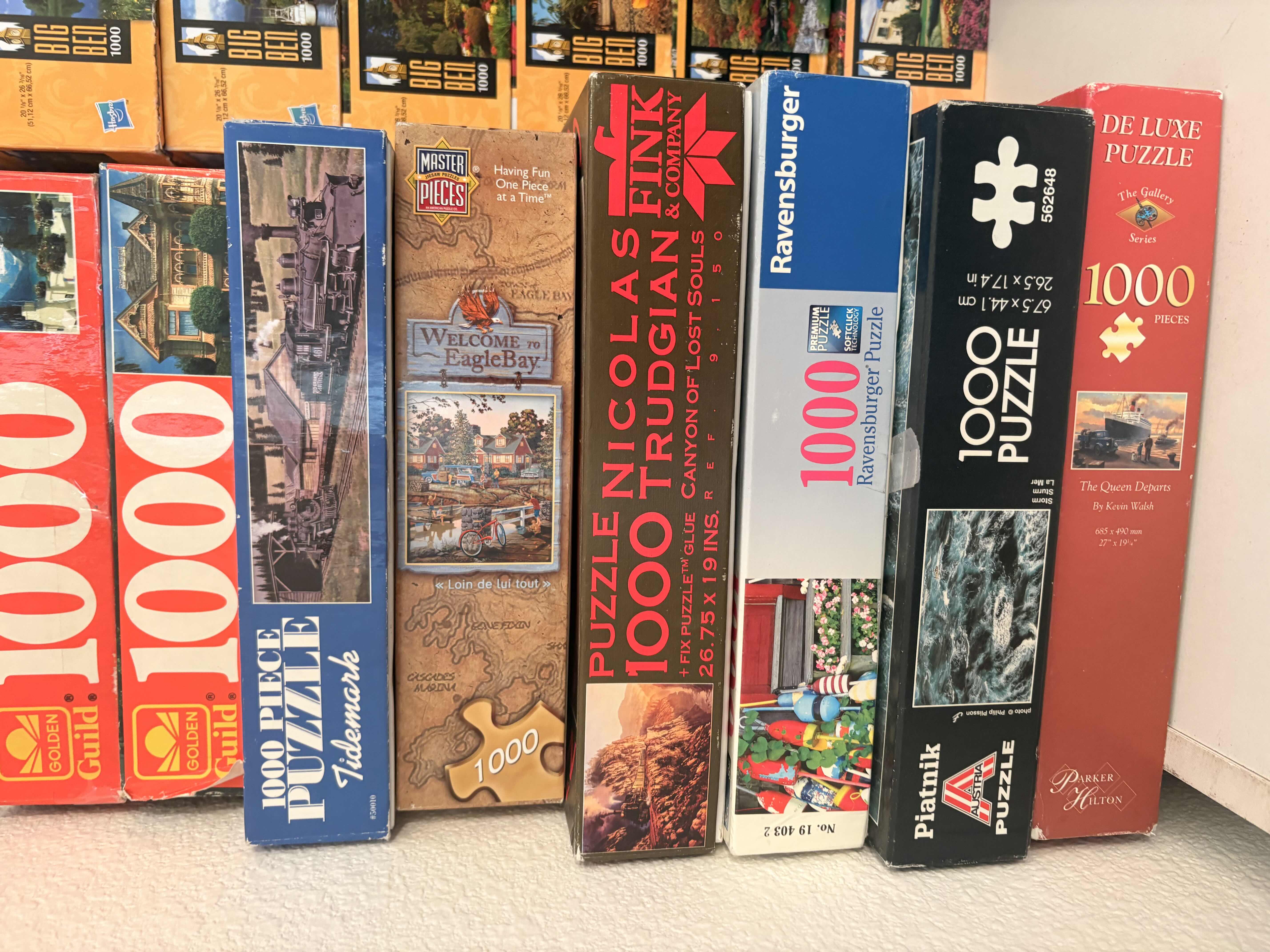 Photo 1 of (18)PCS PUZZLE SETS