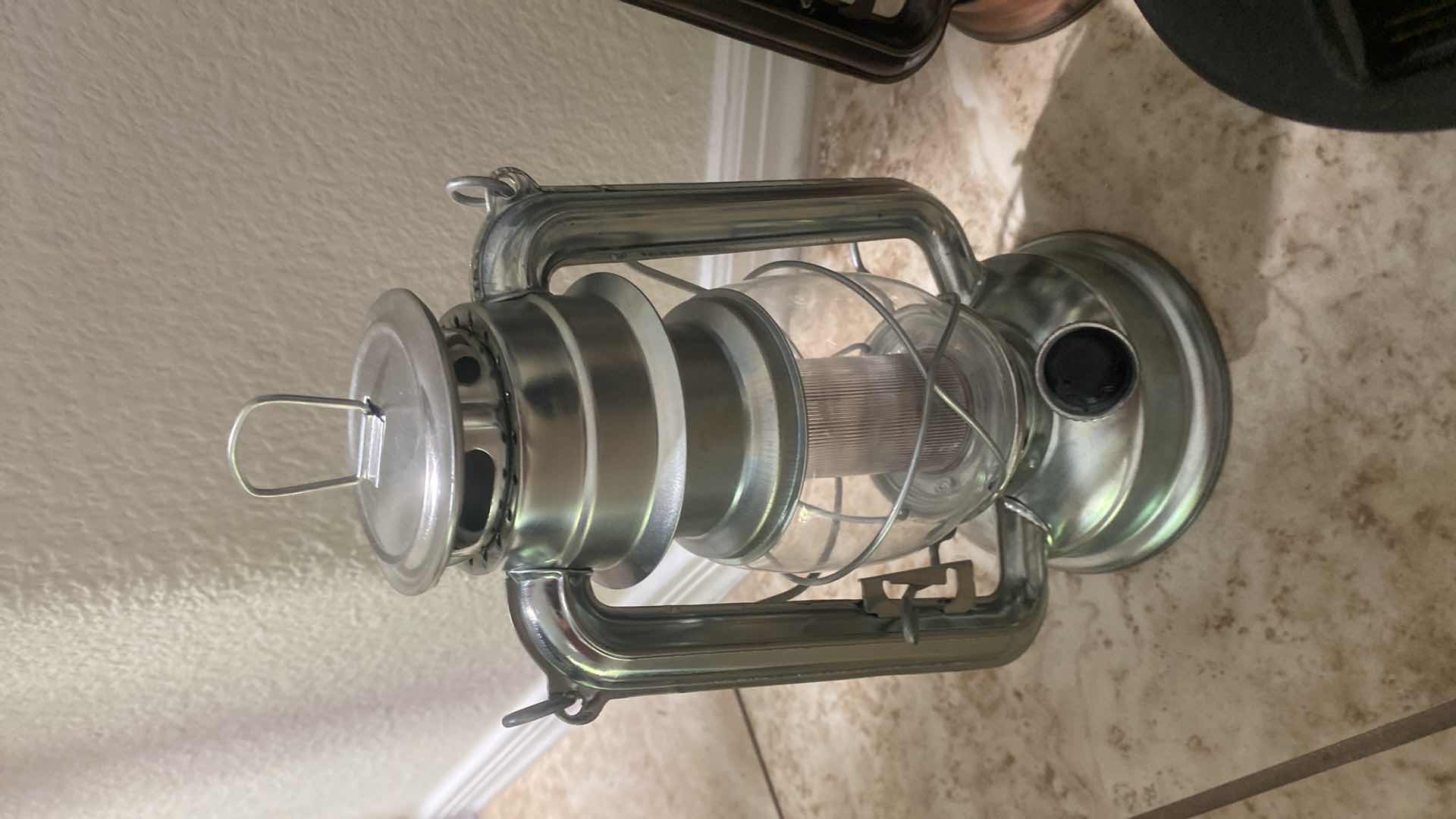 Photo 1 of 4-LANTERNS, ONE SOLAR POWERED THREE BATTERY OPERATED H9 1/2”