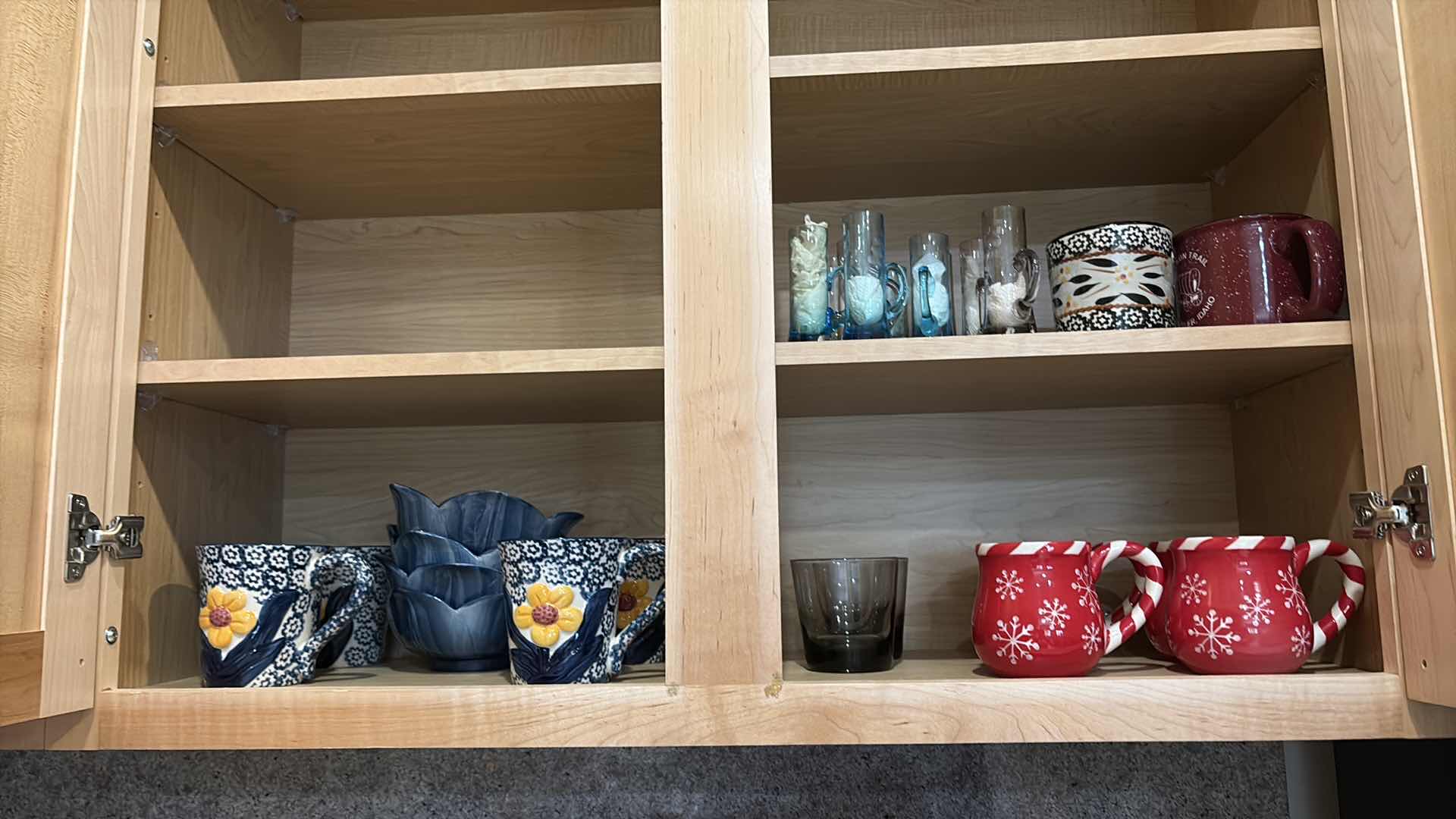 Photo 1 of CONTENTS OF KITCHEN CABINET