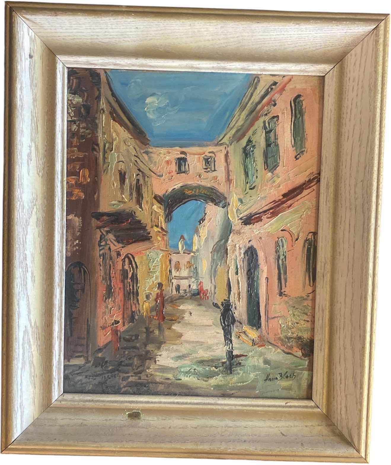Photo 1 of FRAMED VINTAGE IMPRESSIONIST SIGNED OIL PAINTING ARTWORK 15“ X 18“