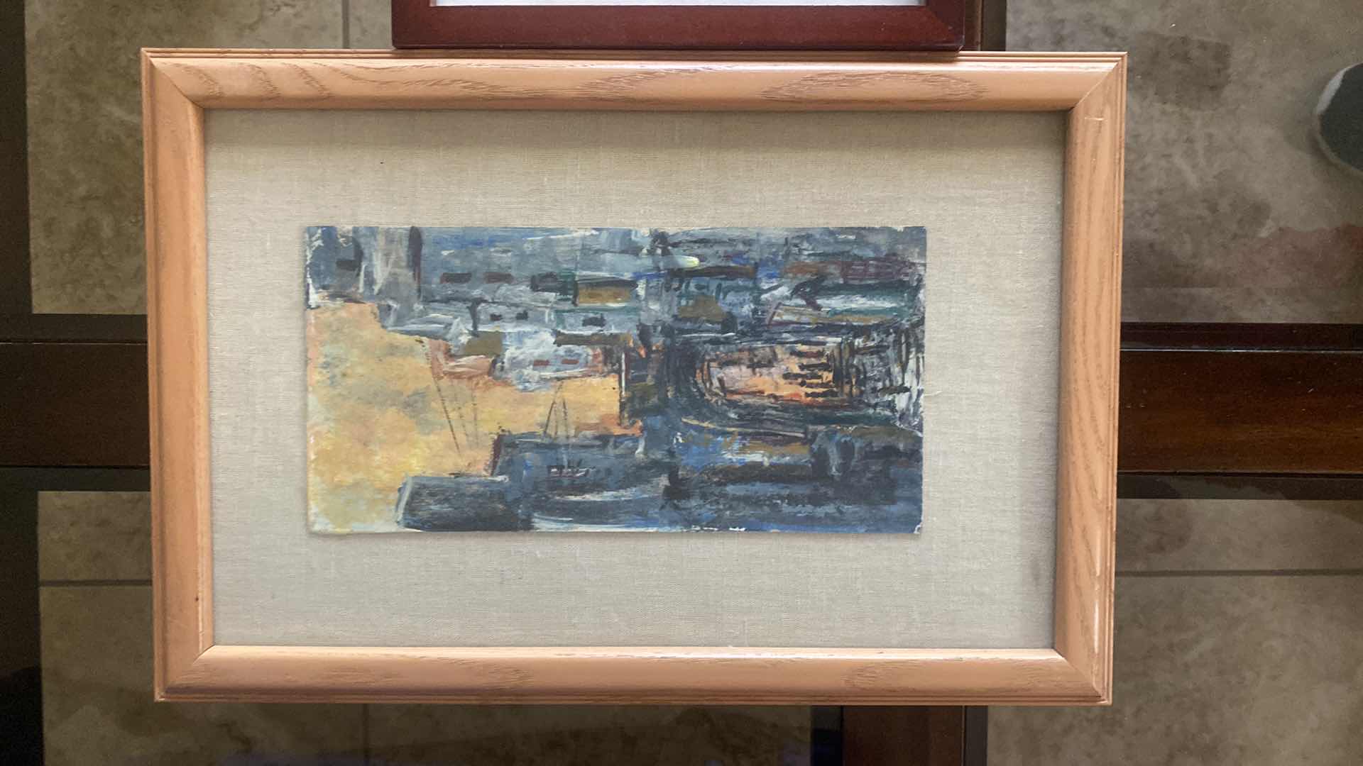 Photo 1 of 2-FRAMED ARTWORK, ARCHITECTURAL PARIS IS SIGNED, LARGEST ARTWORK 10“ X 15“