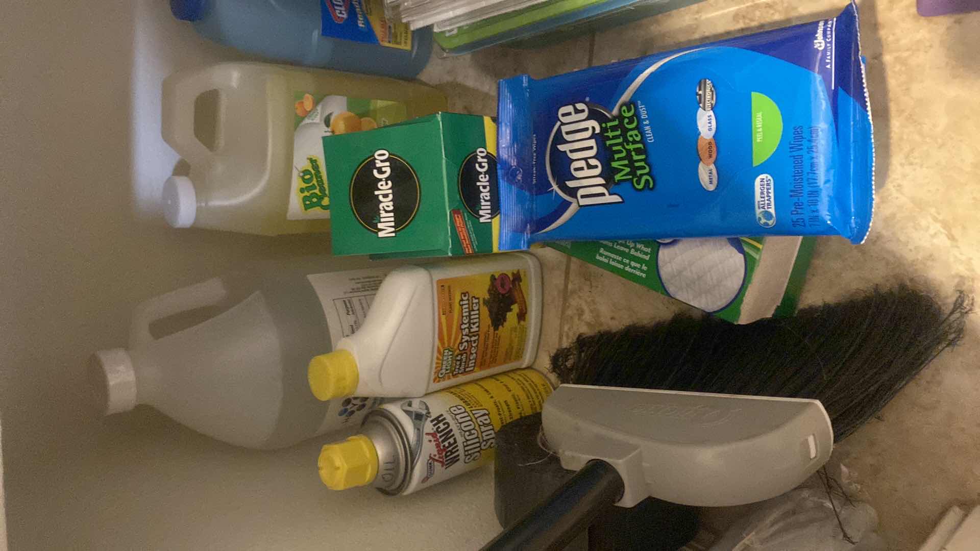 Photo 1 of SWIFFER & ASSORTED CLEANING SUPPLIES