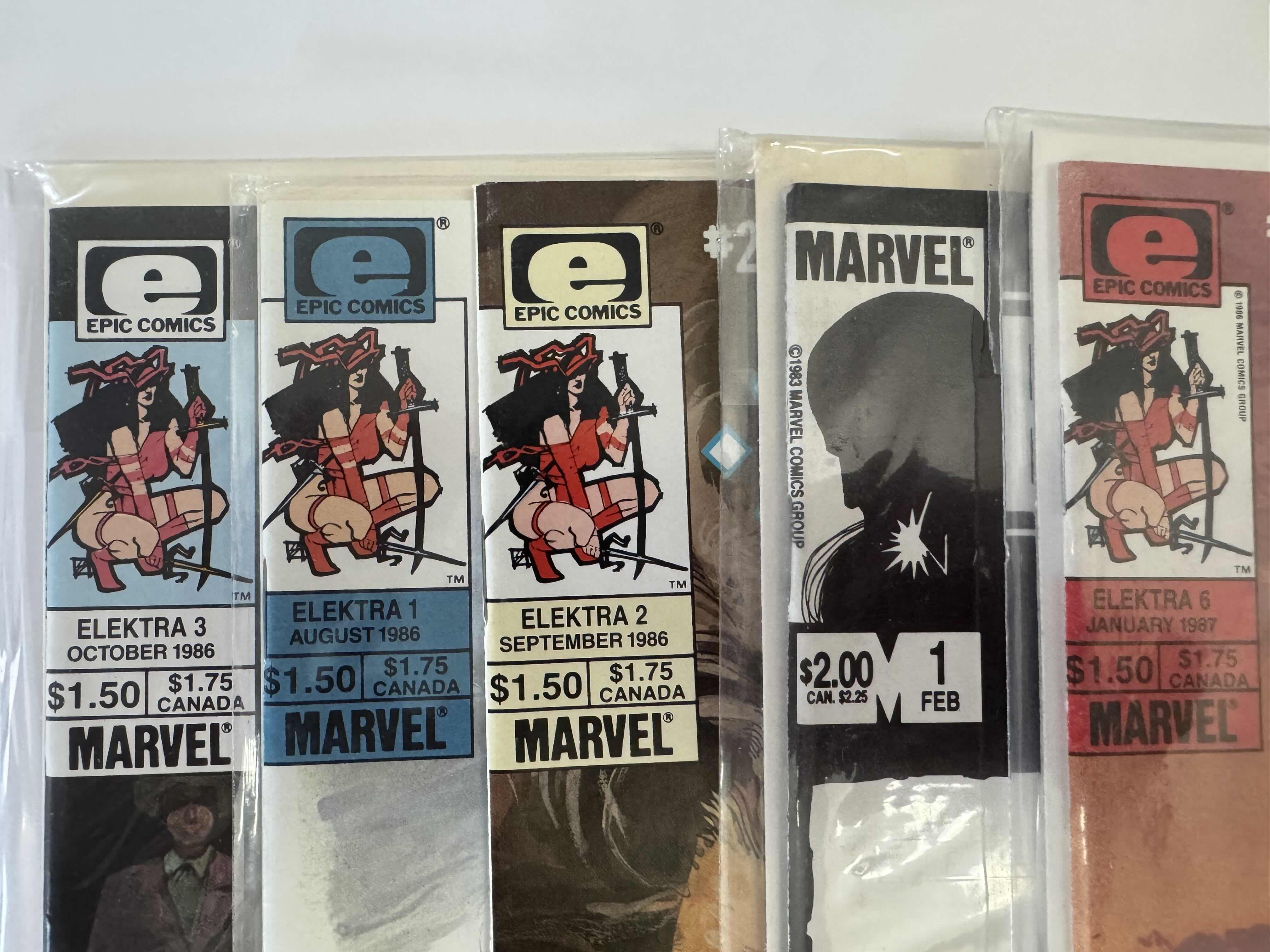 Photo 1 of 5- VINTAGE ELEKTRA COMIC BOOKS