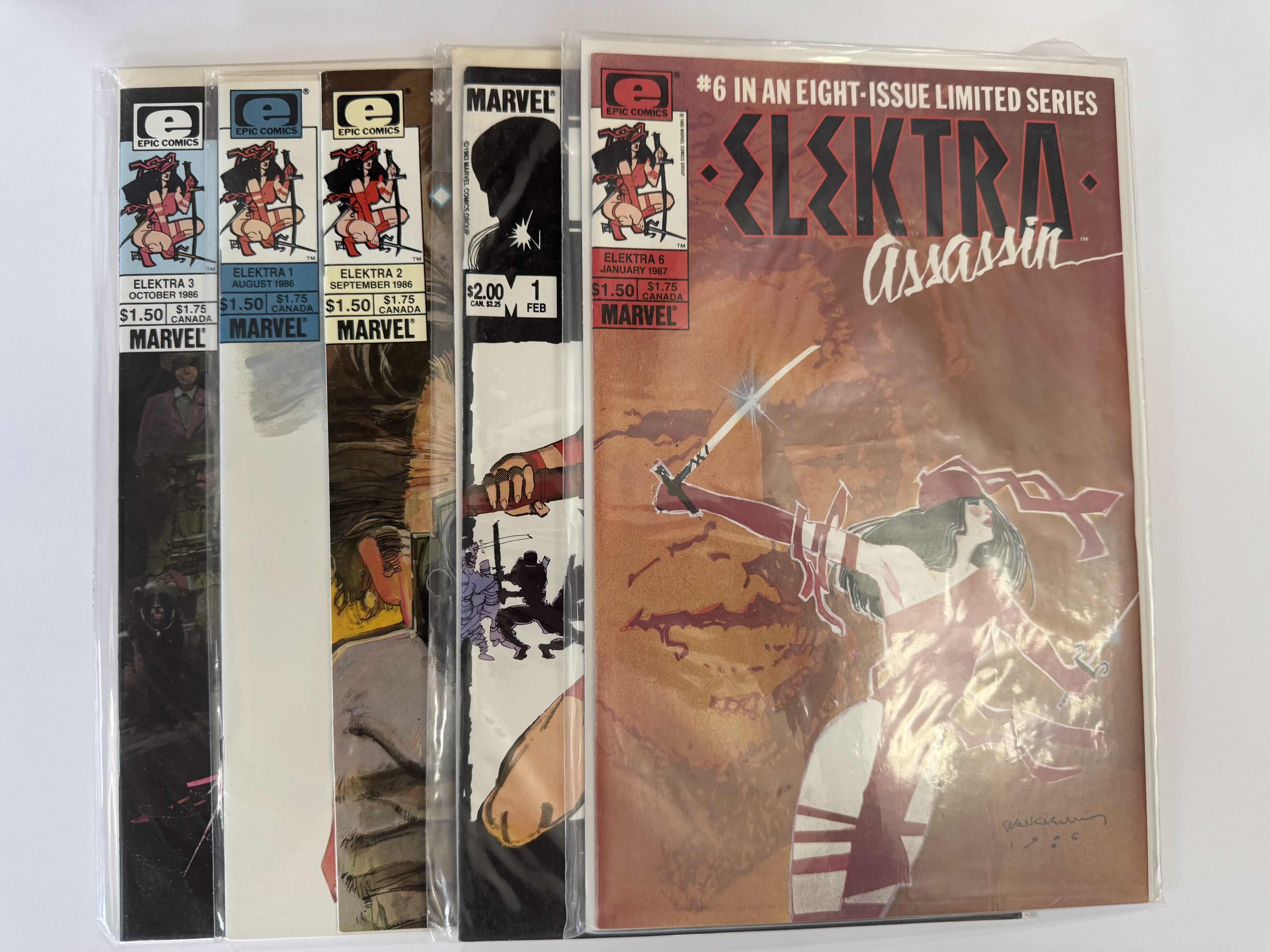 Photo 1 of 5- VINTAGE ELEKTRA COMIC BOOKS