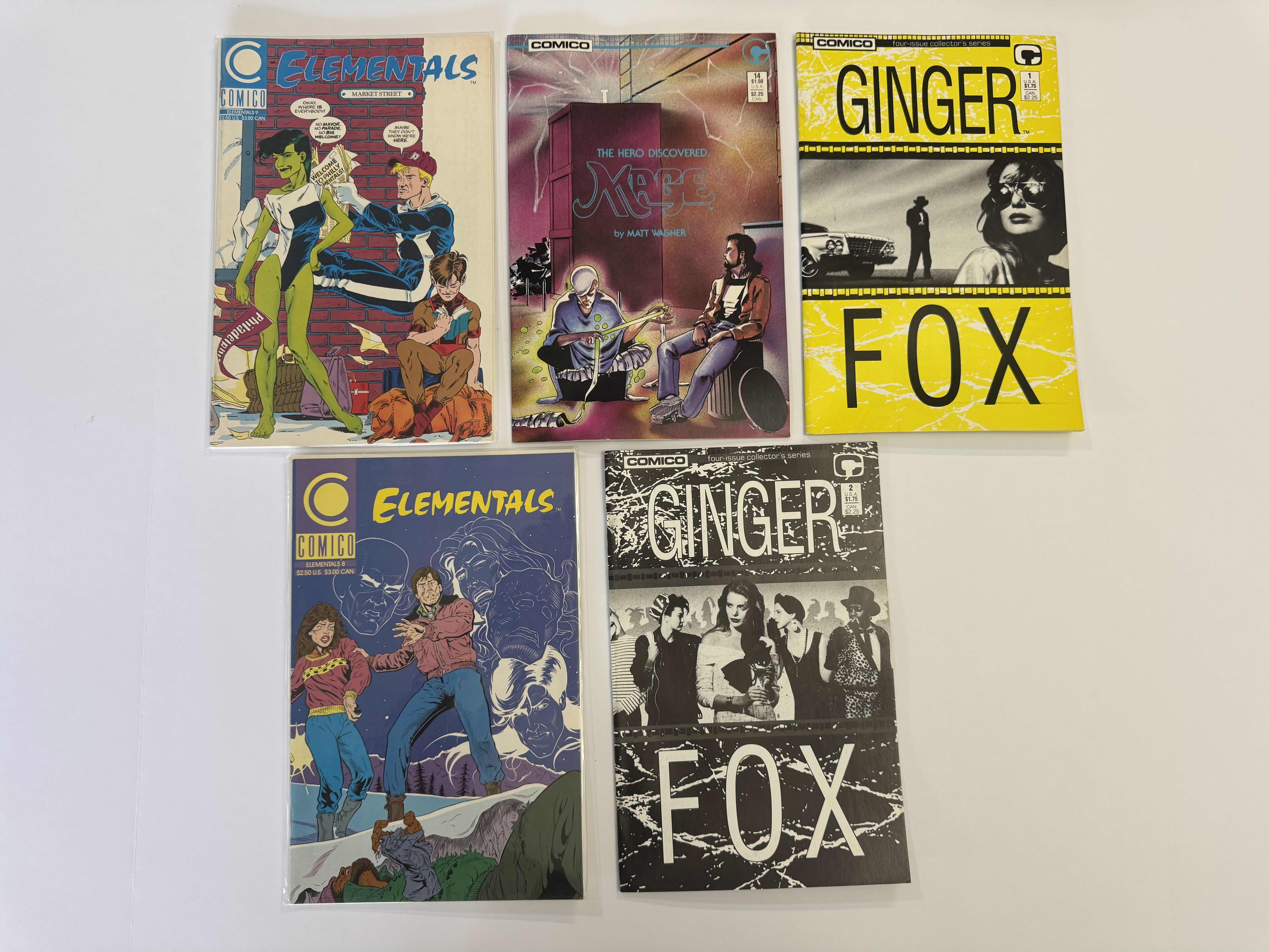 Photo 1 of 5- VINTAGE GINGER FOX COMIC BOOKS