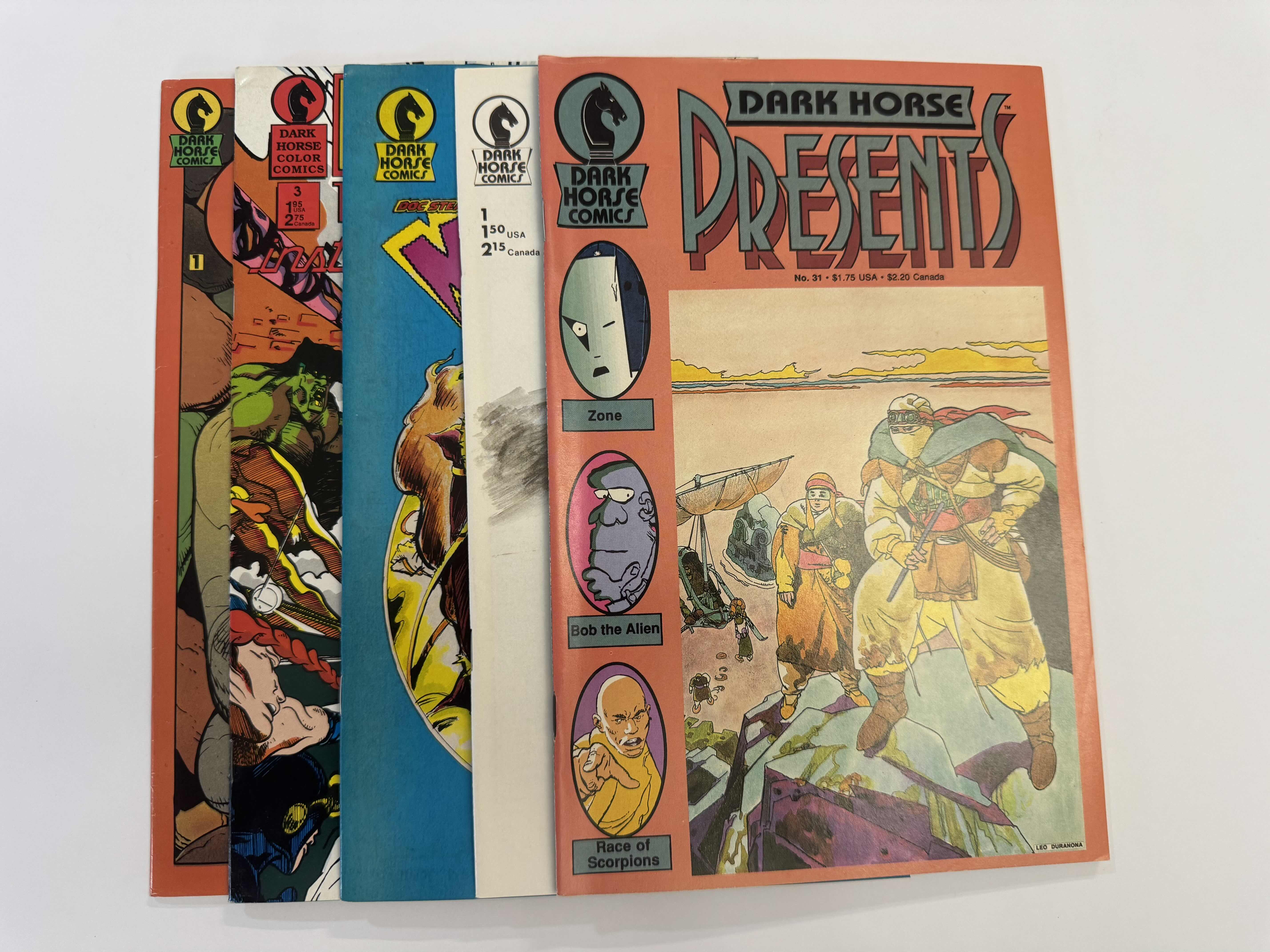 Photo 1 of 5- VINTAGE DARK HORSE COMIC BOOKS