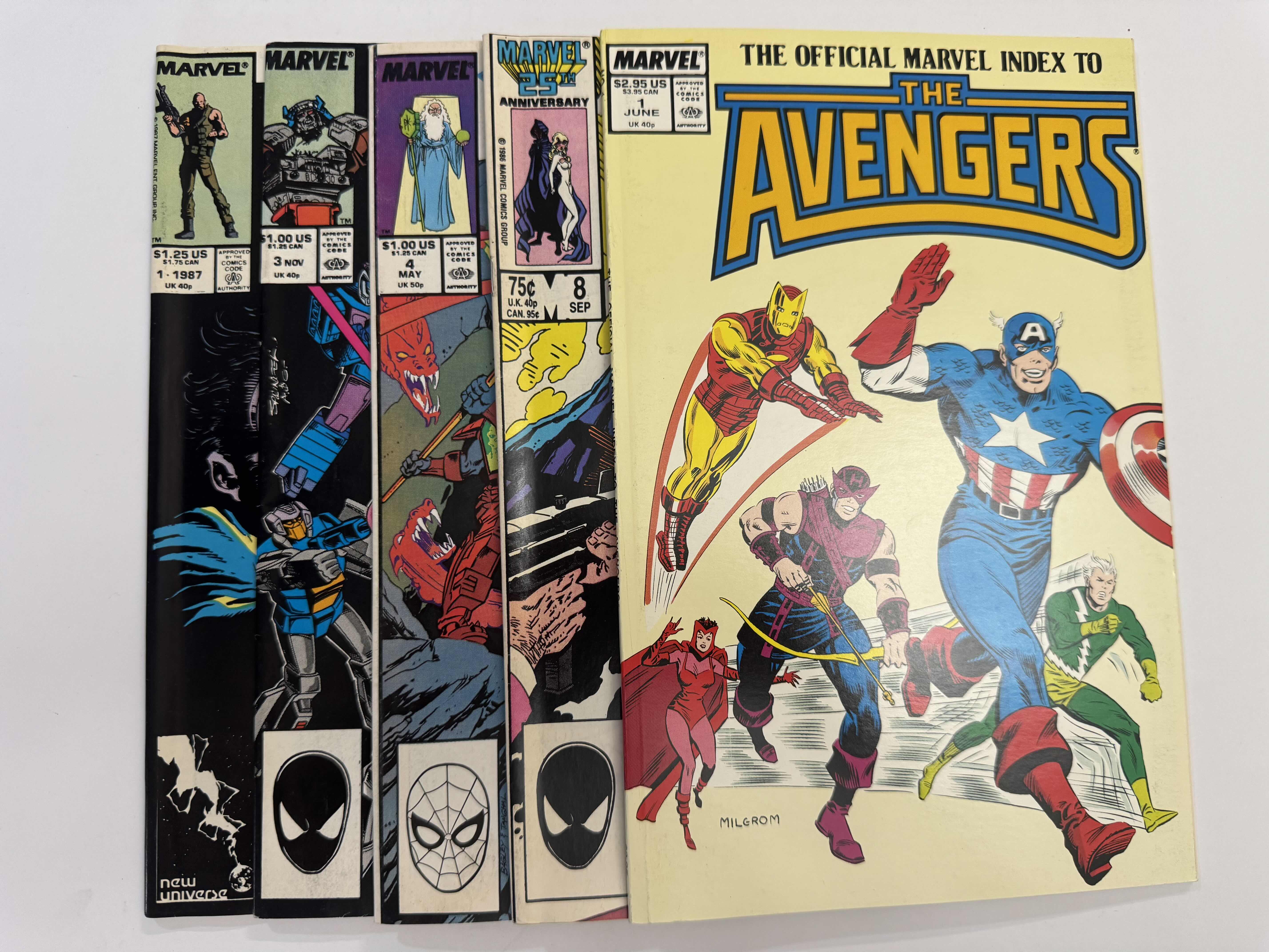 Photo 1 of 5- VINTAGE MARVEL COMIC BOOKS